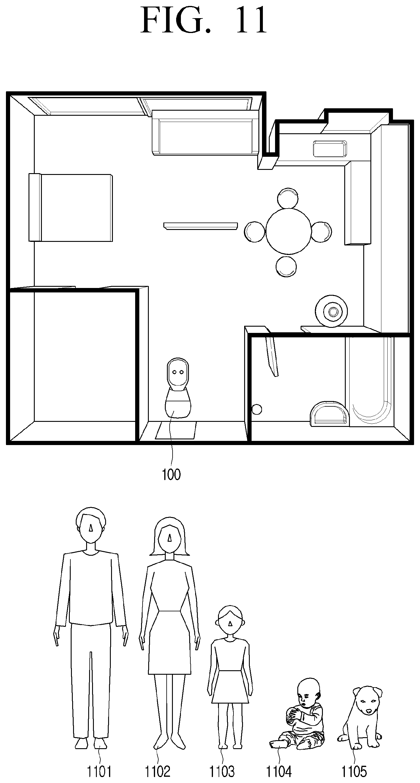 Patent US11815902 Figure 11 – Electronic apparatus and control method thereof