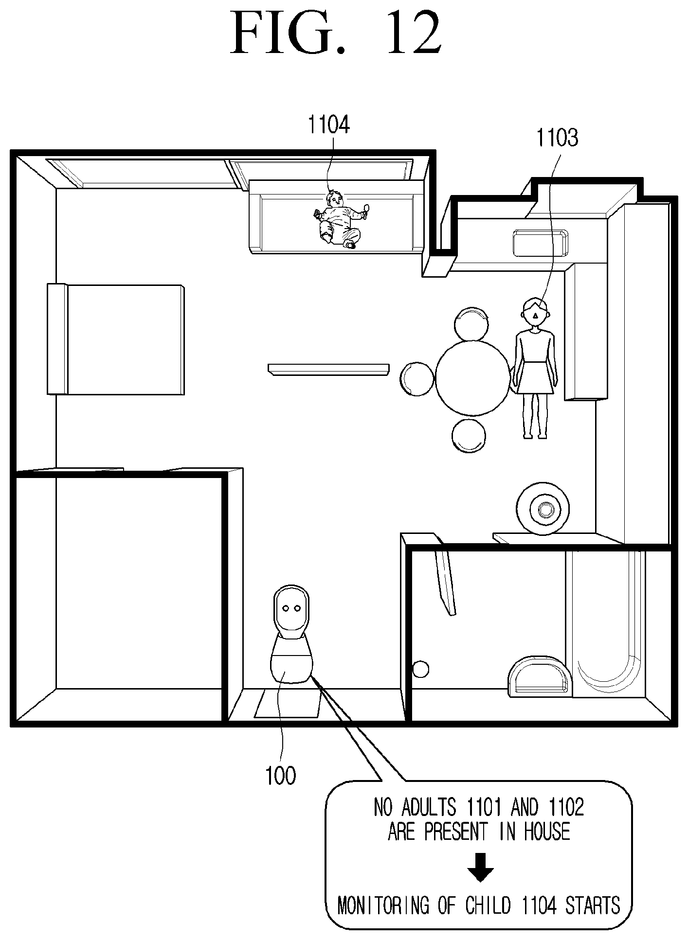 Patent US11815902 Figure 12 – Electronic apparatus and control method thereof