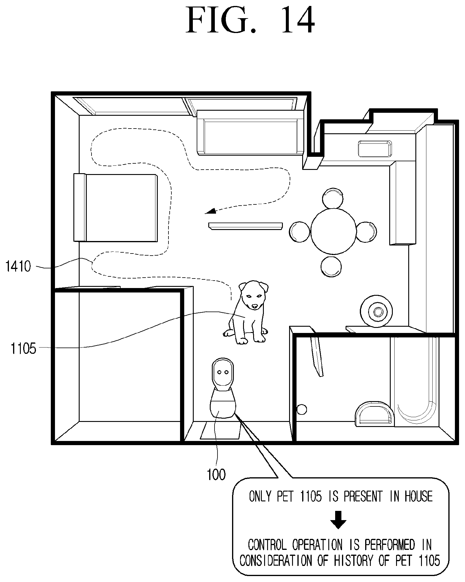 Patent US11815902 Figure 14 – Electronic apparatus and control method thereof