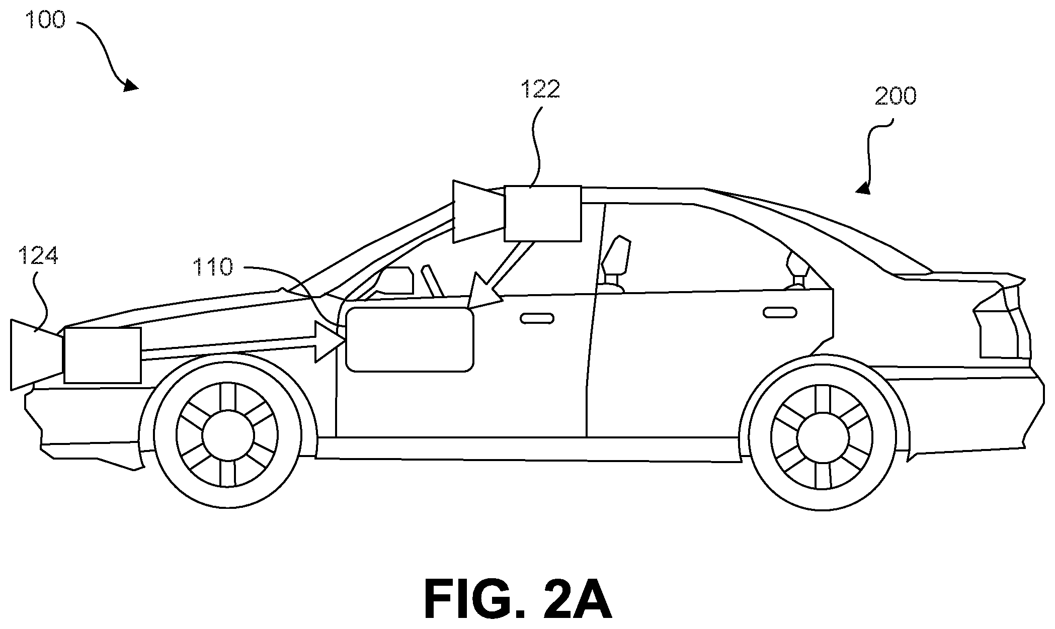 Patent US11815904 Figure 2 – Trajectory selection for an autonomous vehicle