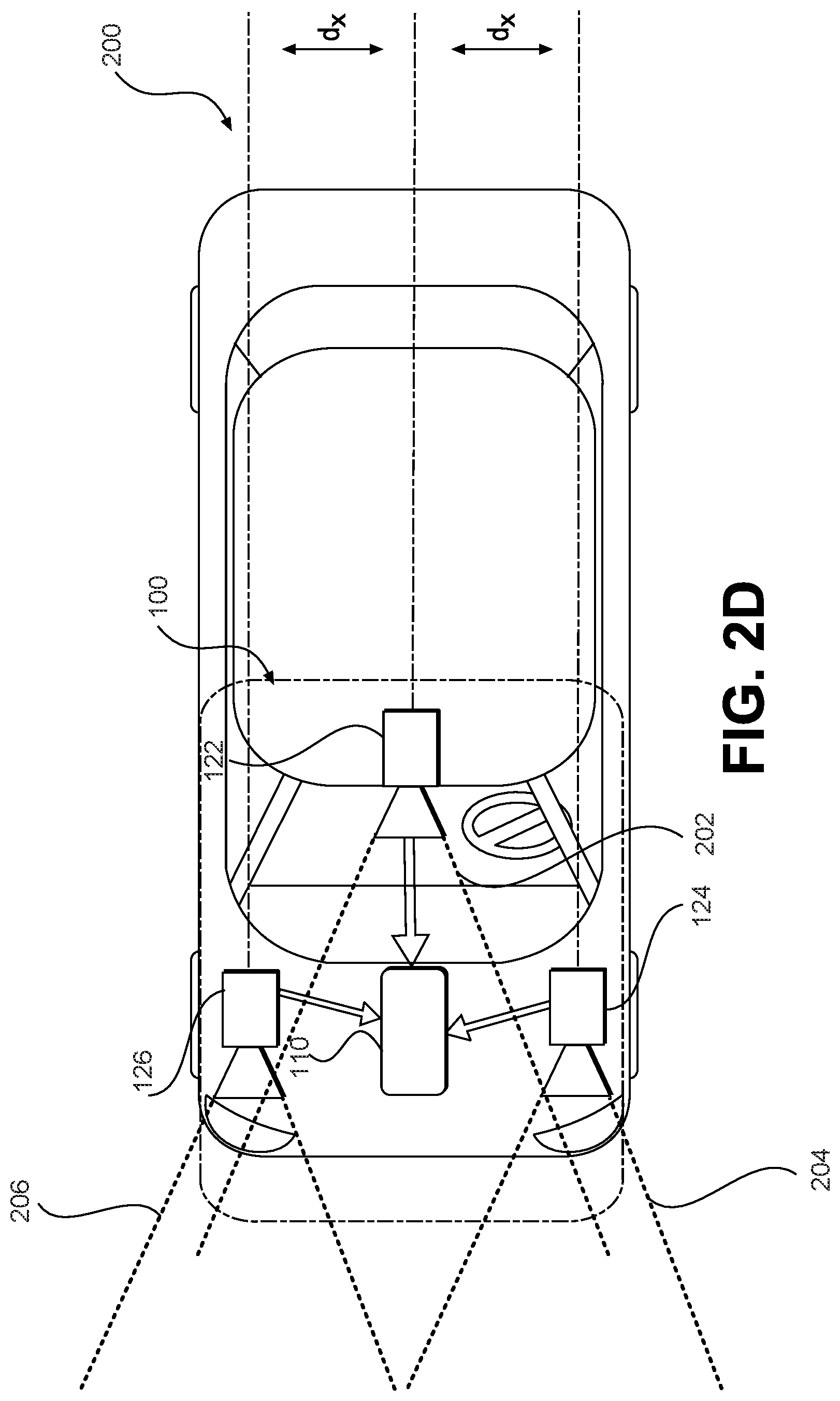 Patent US11815904 Figure 5 – Trajectory selection for an autonomous vehicle