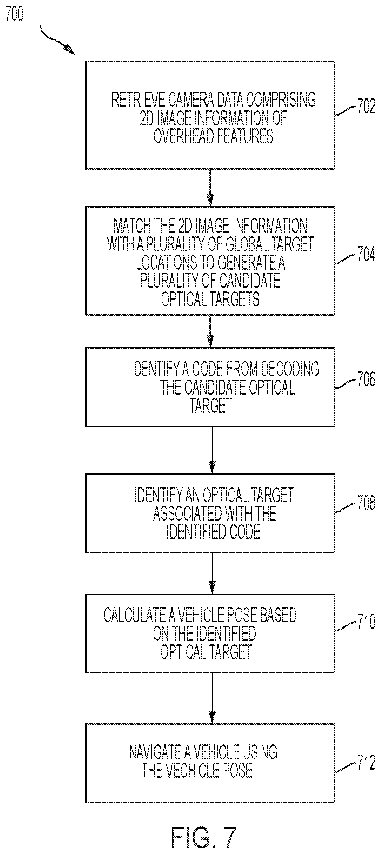 Patent US11815905 Figure 6 – Systems and methods for optical target based indoor vehicle navigation