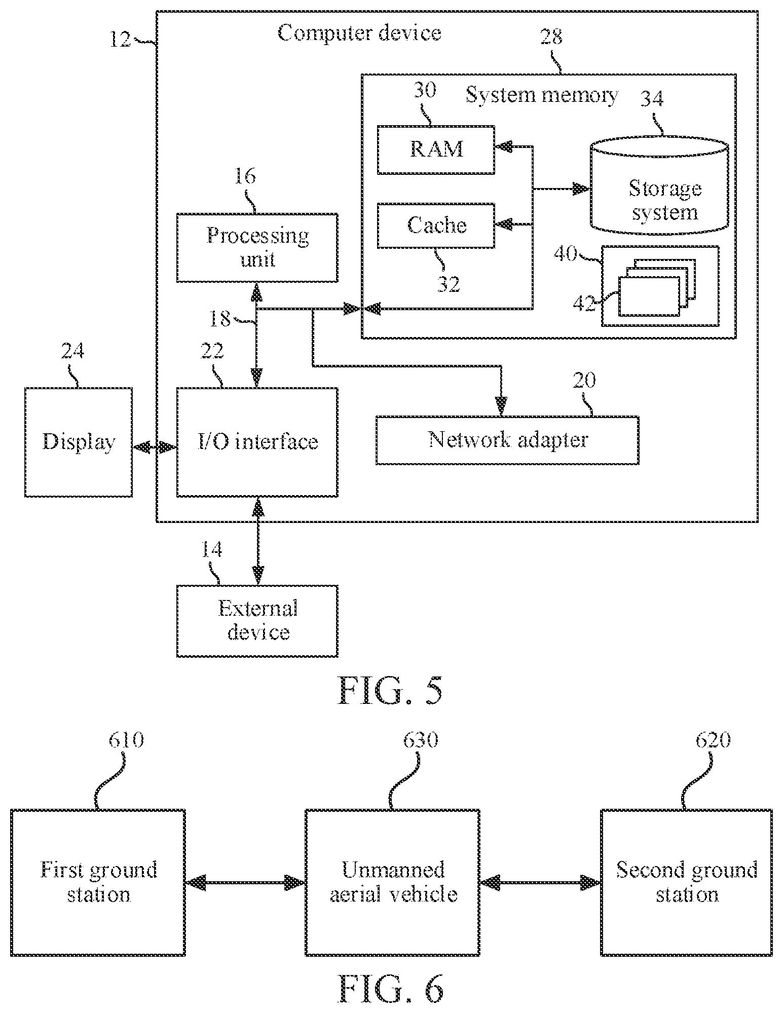 Patent US11815916 Figure 5 – Method for controlling unmanned aerial vehicle, method for controlling go and return trip of unmanned aerial vehicle, unmanned aerial vehicle, medium, and control system
