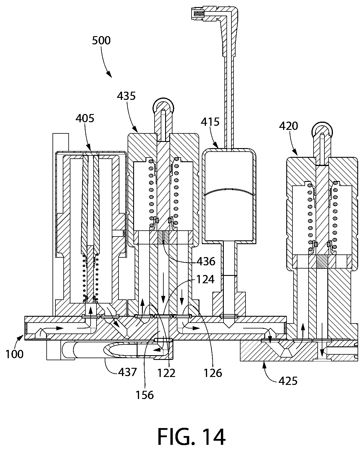 Patent US11815920 Figure 14 – Flow control system, method, and apparatus