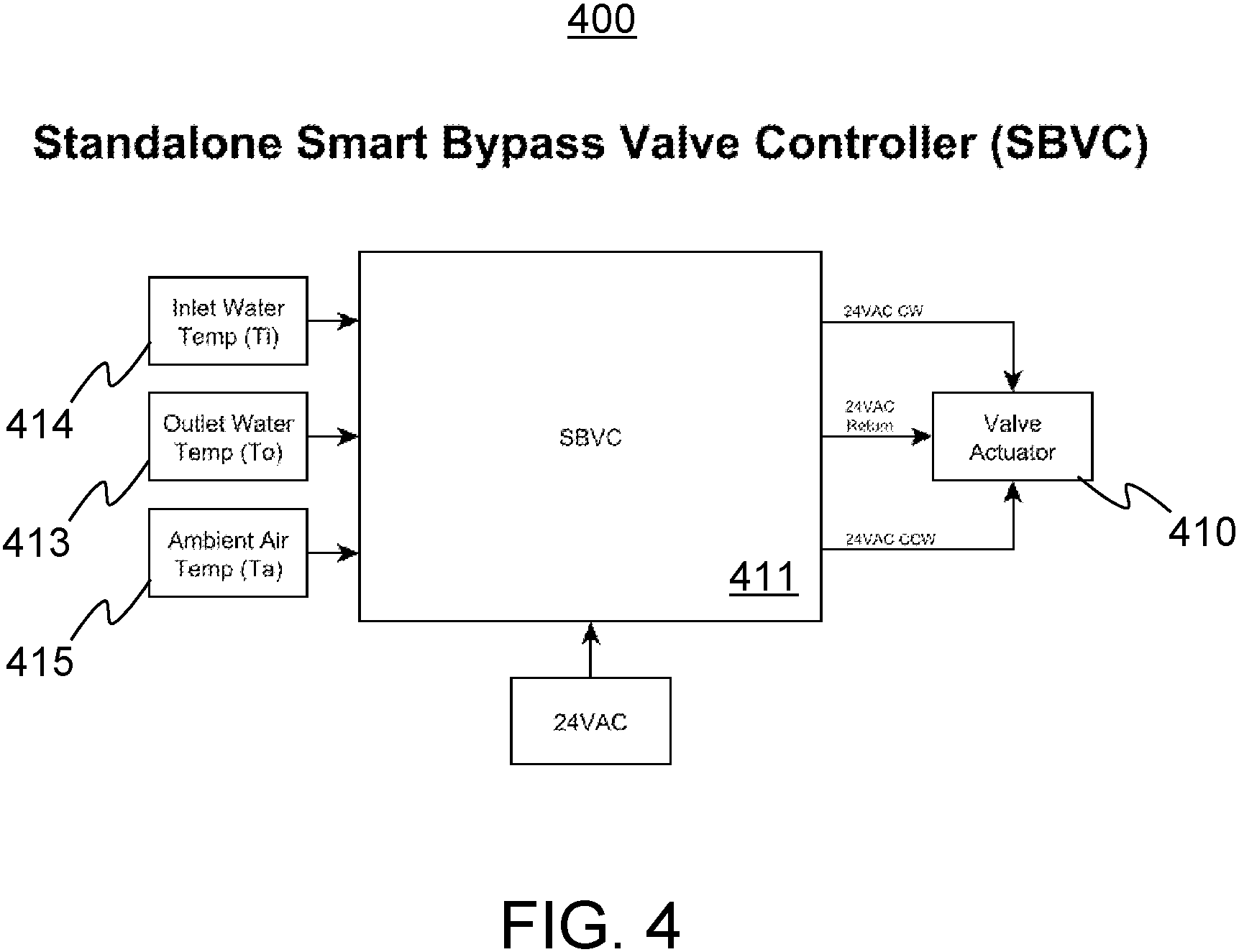 Patent US11815921 Figure 4 – Automated swimming pool heat pump flow rate controller