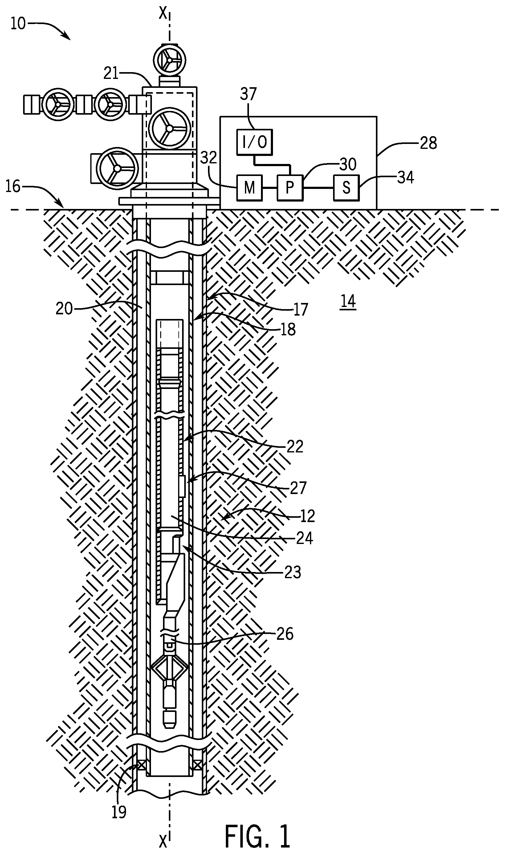 Patent US11815922 Figure 1 – Multiple valve control system and method