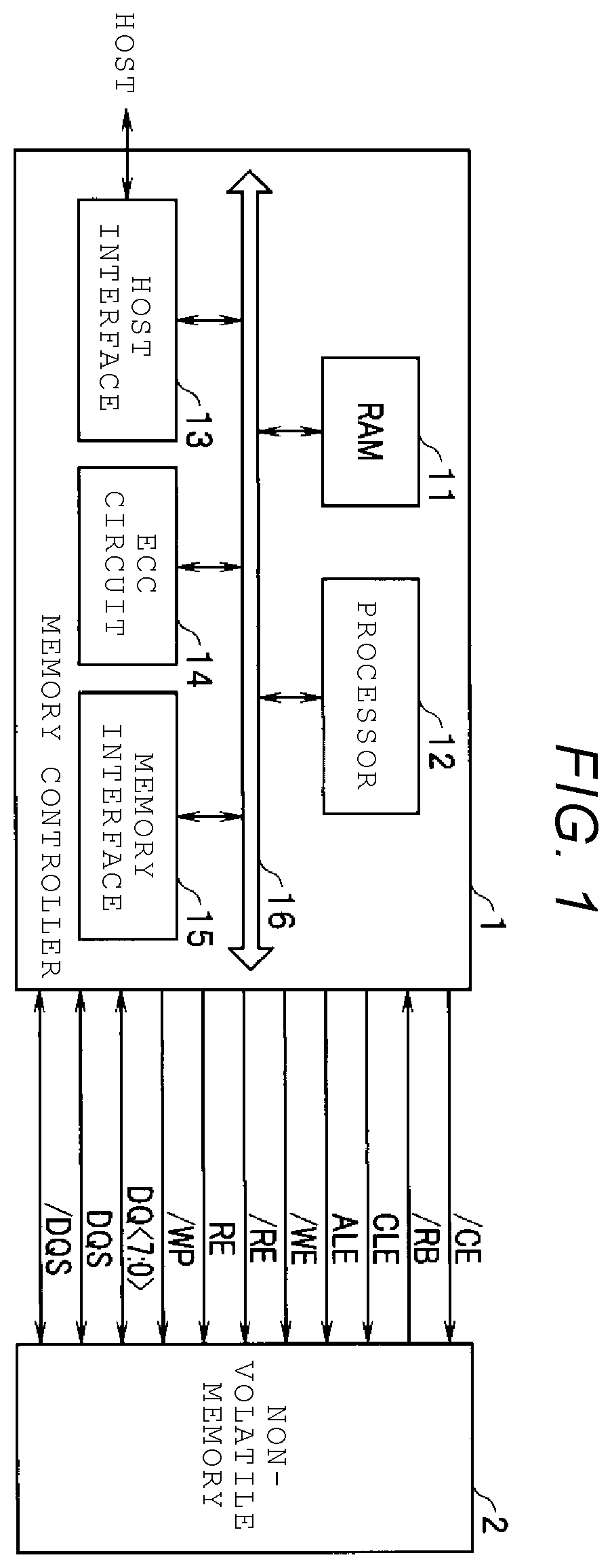 Patent US11815925 Figure 1 – Power source circuit, input and output circuit, semiconductor storage device, and power supply control method
