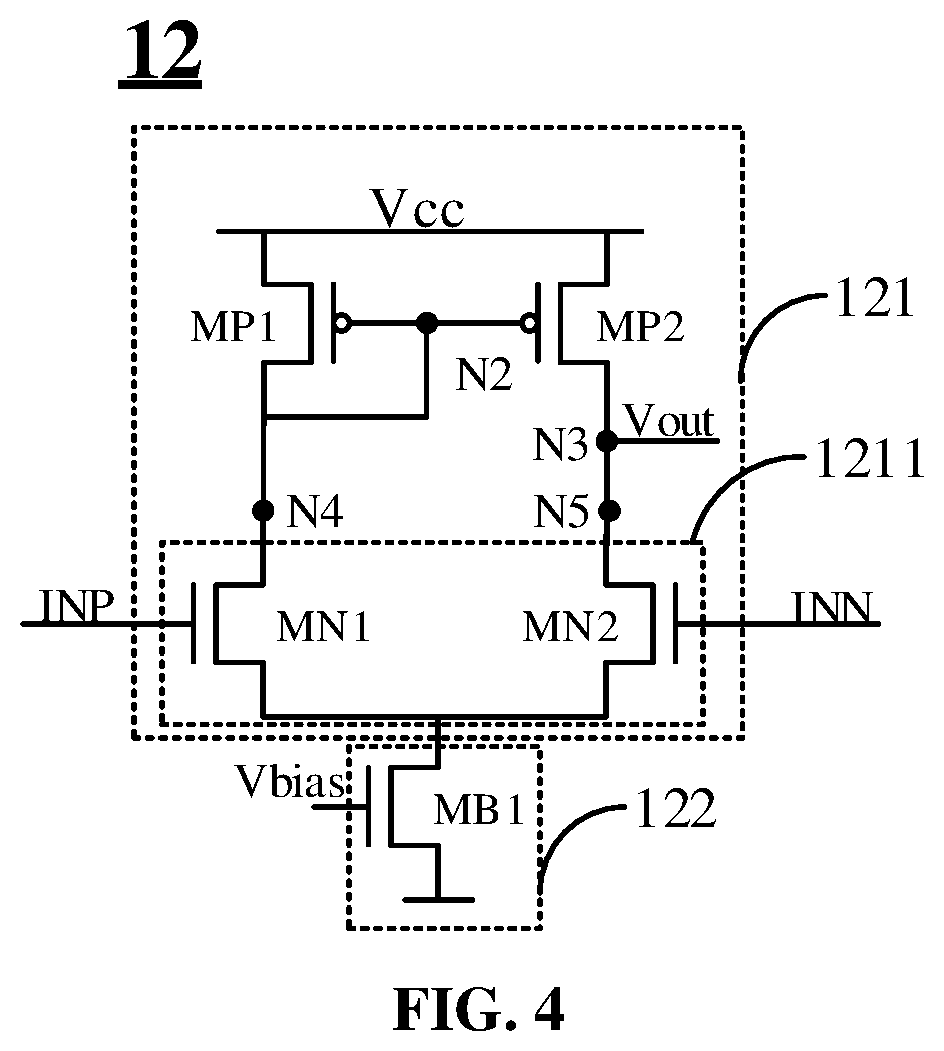 Patent US11815927 Figure 4 – Bandgap reference circuit and chip