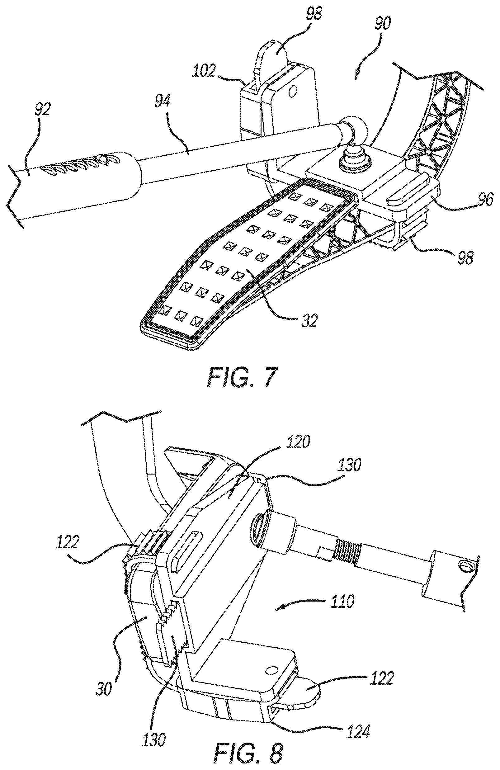 Patent US11815930 Figure 6 – System for actuating vehicle brake and accelerator pedals by hand
