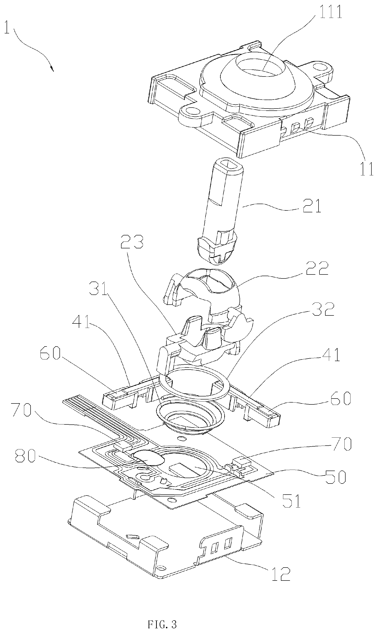 Patent US11815931 Figure 2 – Joystick device and handle