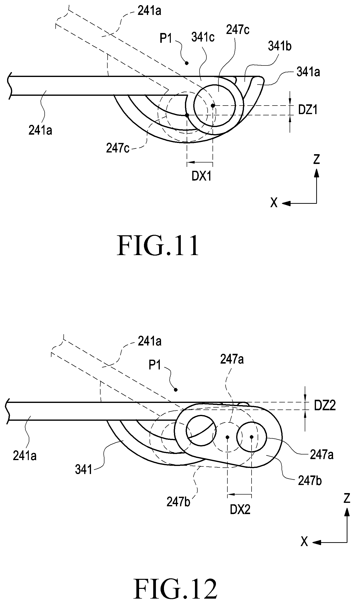Patent US11815932 Figure 10 – Hinge module and electronic device including the same
