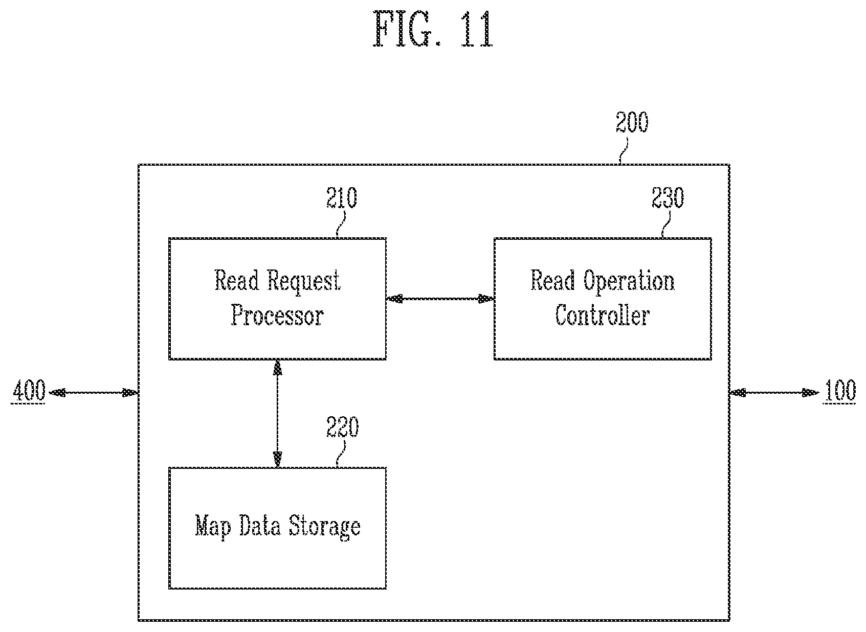 Patent US11815938 Figure 11 – Storage device and method of operating the same