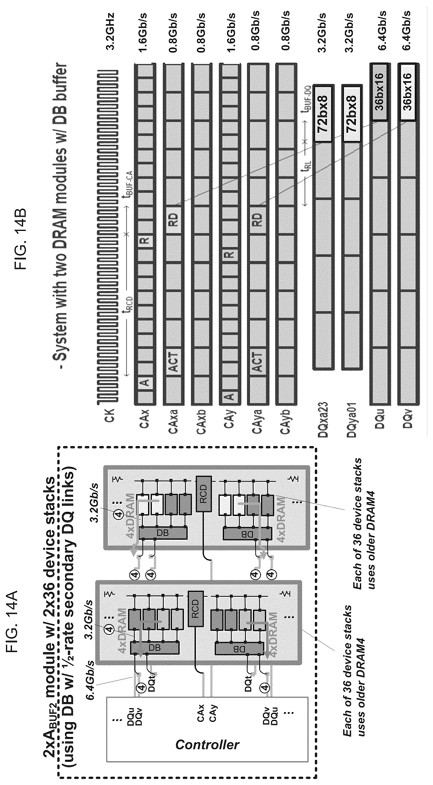 Patent US11815940 Figure 15 – Dynamic random access memory (DRAM) component for high-performance, high-capacity registered memory modules