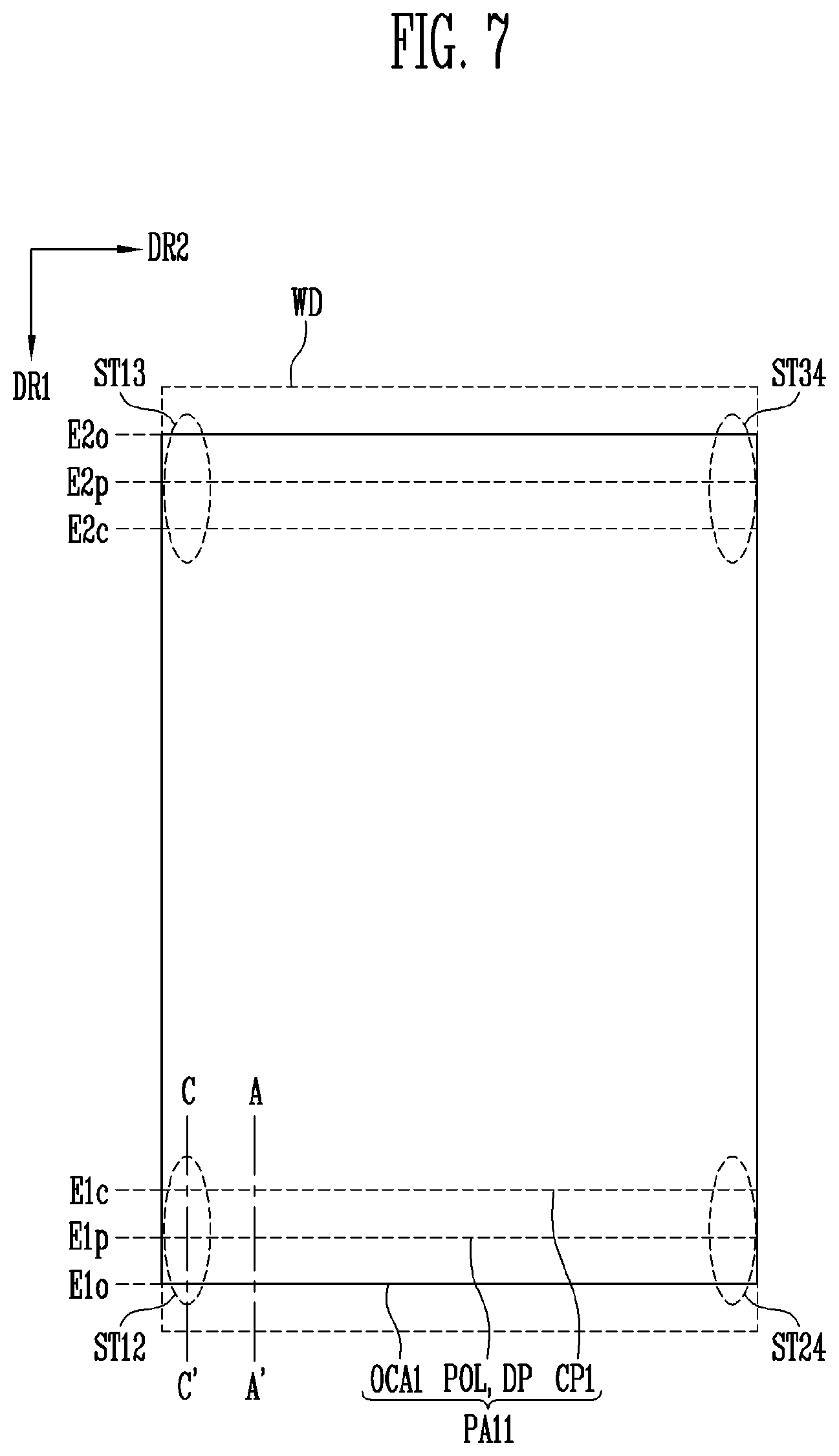 Patent US11815949 Figure 5 – Display device