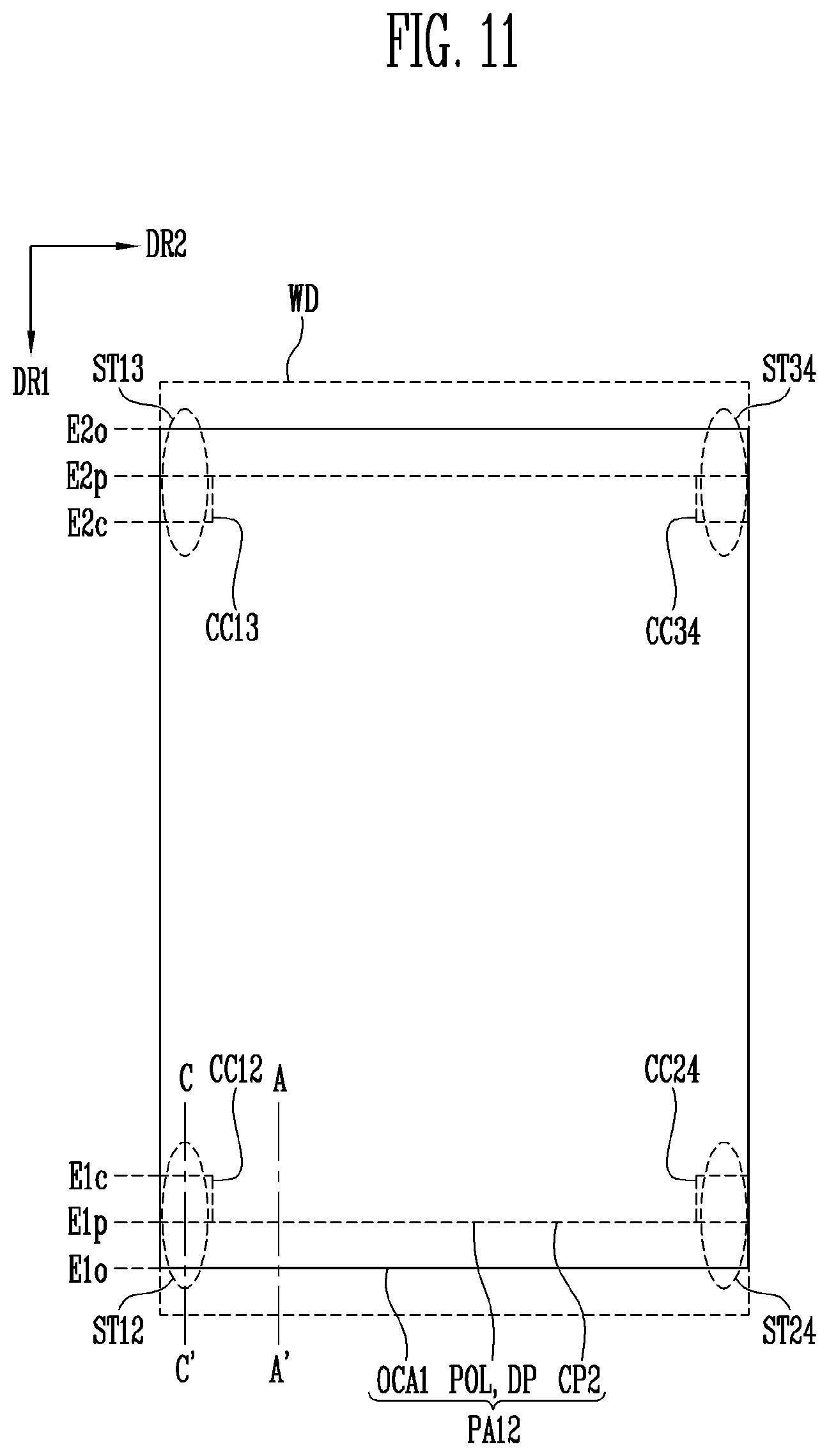 Patent US11815949 Figure 8 – Display device