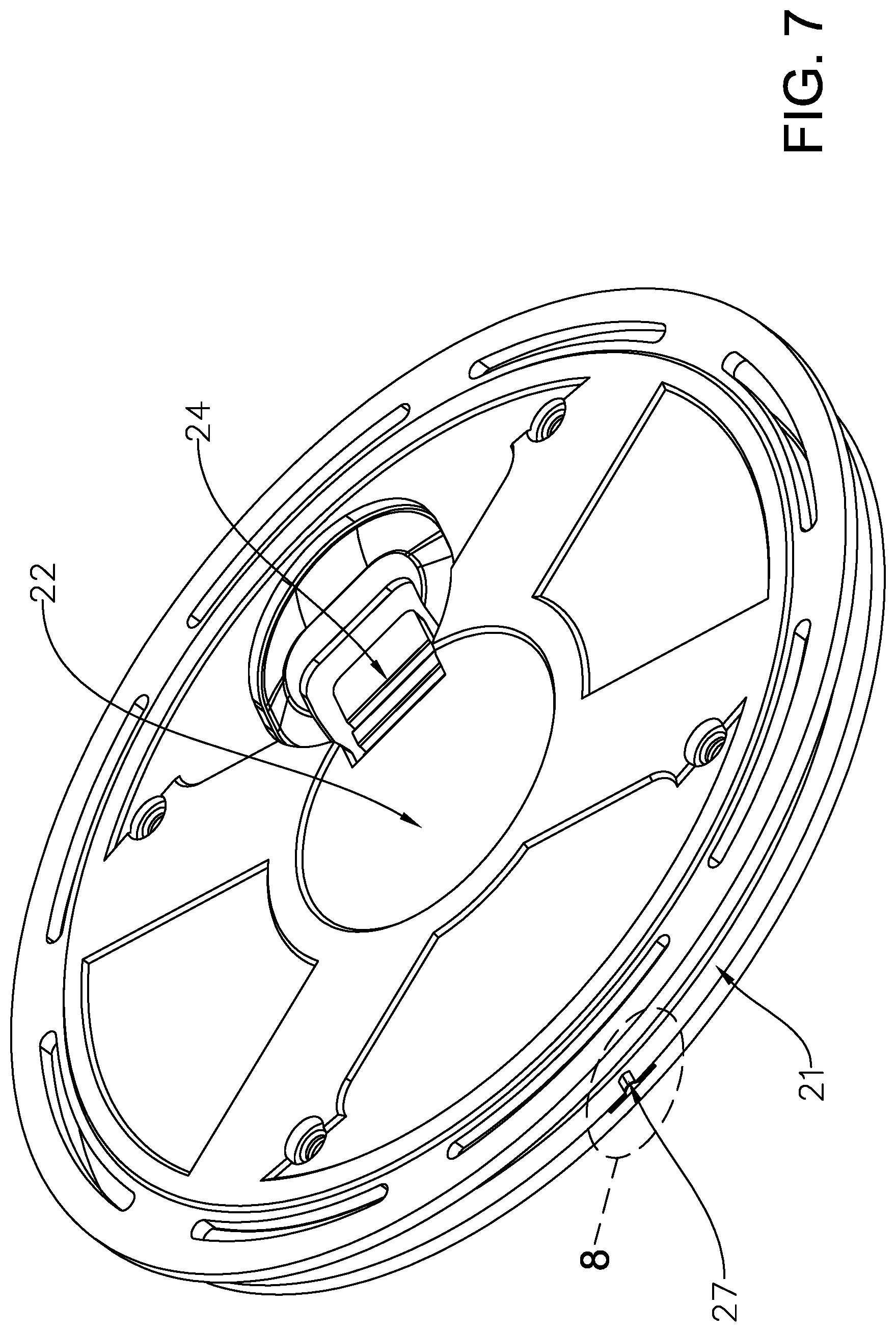 Patent US11815950 Figure 7 – Clamshell tablet protective case