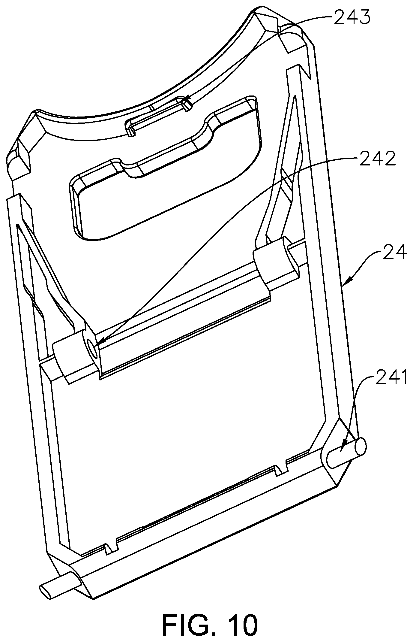 Patent US11815950 Figure 10 – Clamshell tablet protective case