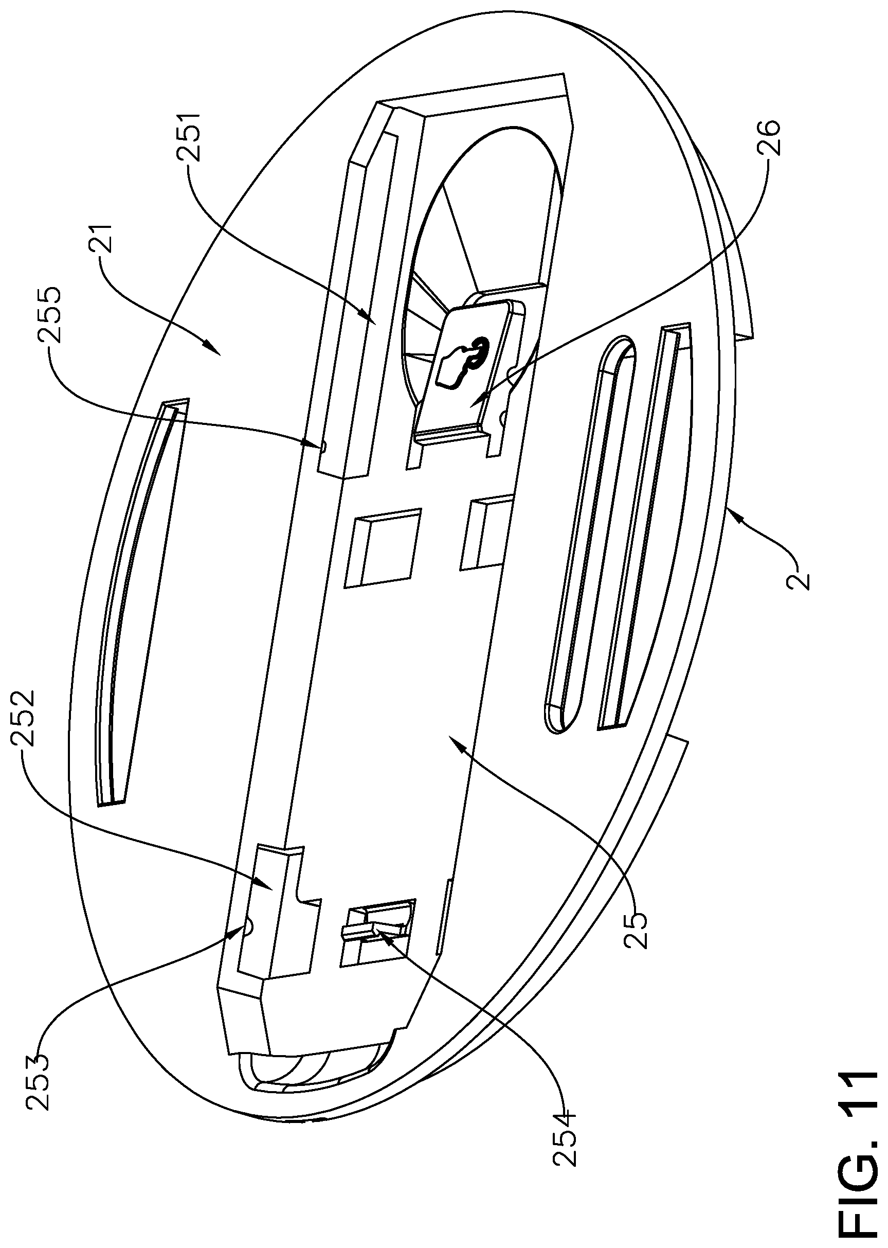 Patent US11815950 Figure 11 – Clamshell tablet protective case