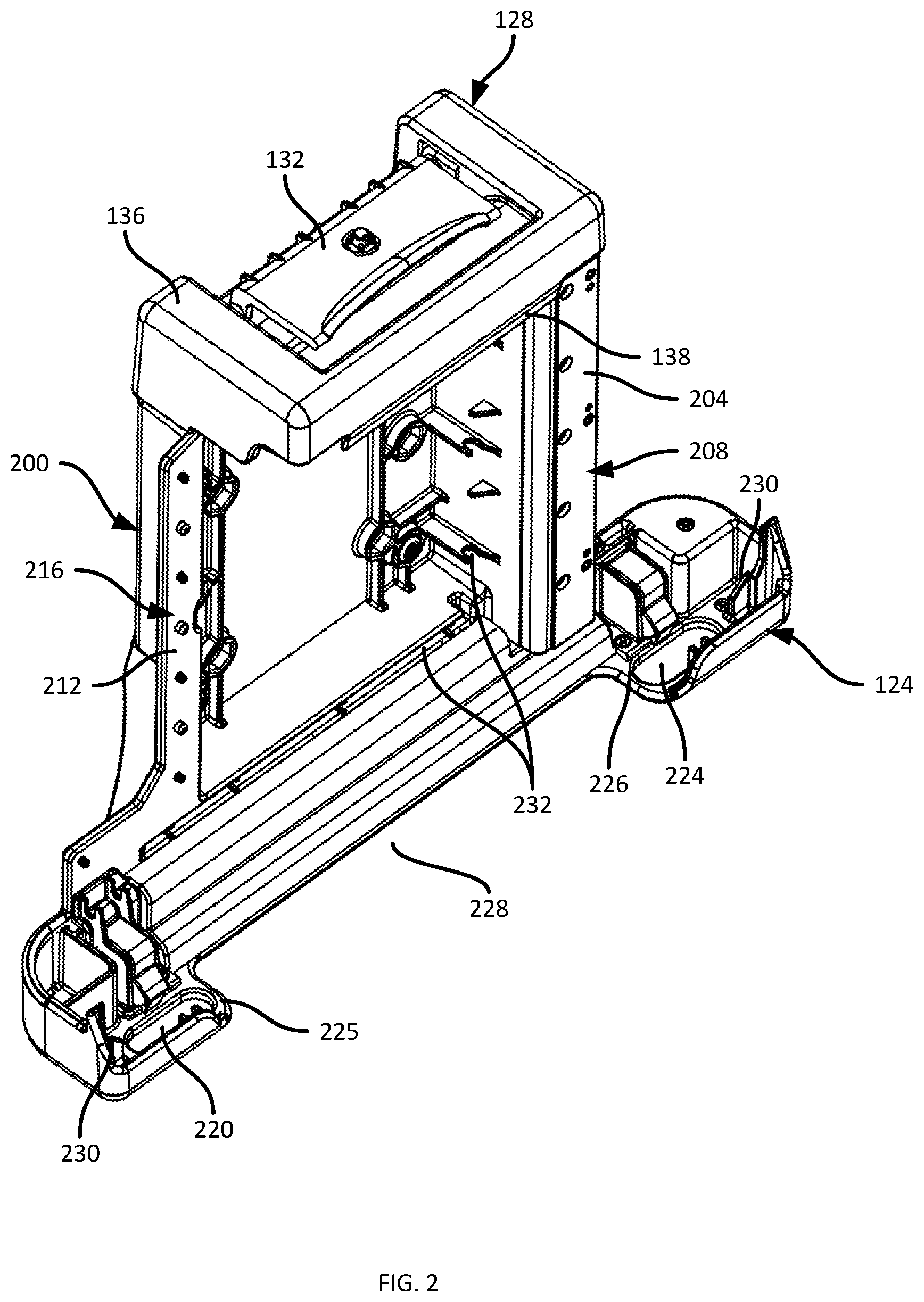 Patent US11815952 Figure 2 – Modular dock for mobile computing devices