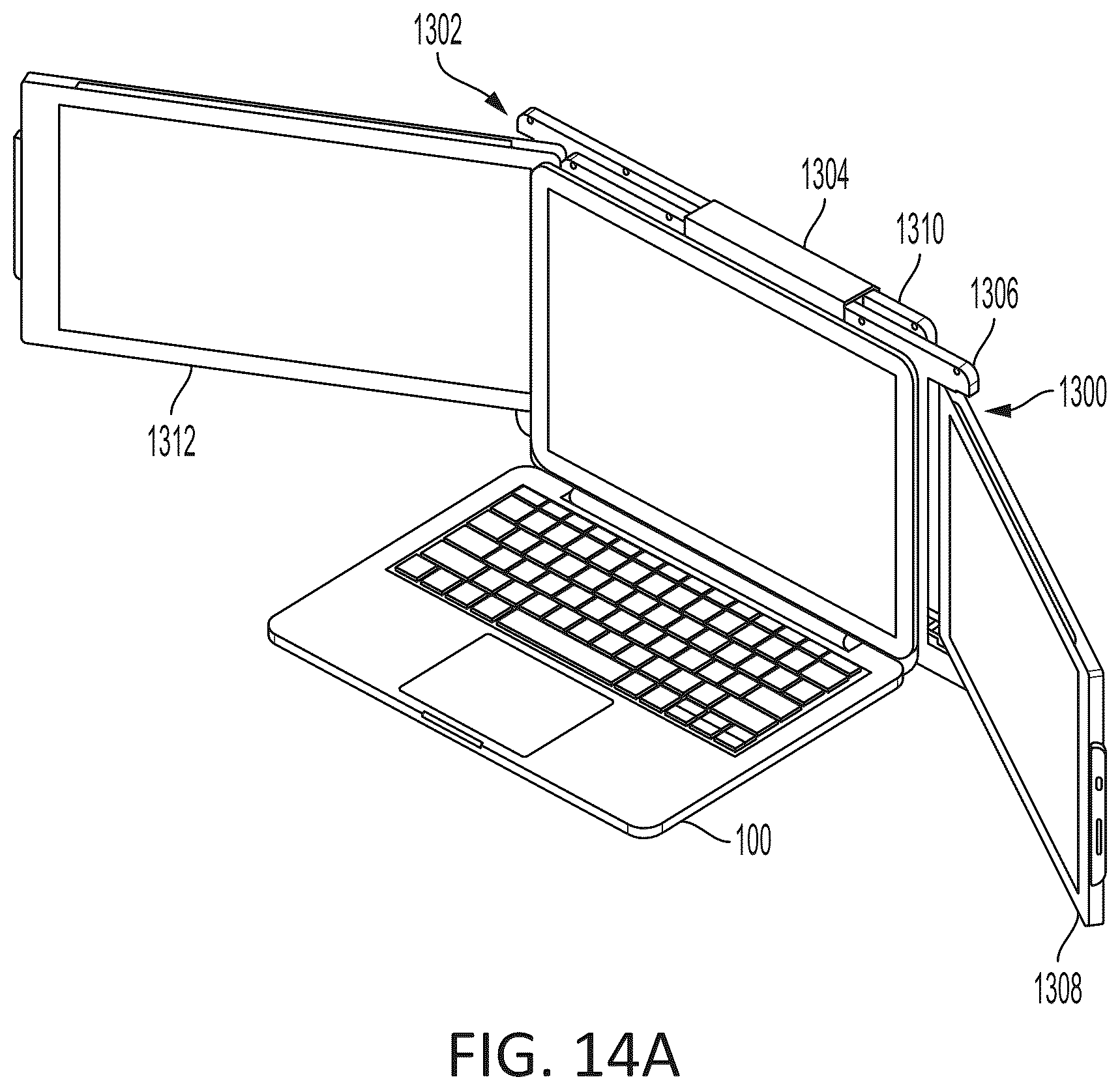 Patent US11815953 Figure 20 – Auxiliary monitor system