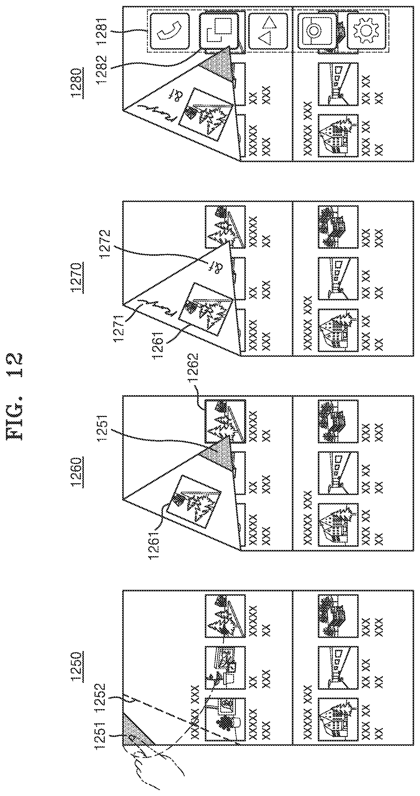 Patent US11815954 Figure 10 – Method and electronic device for performing operation on basis of bending