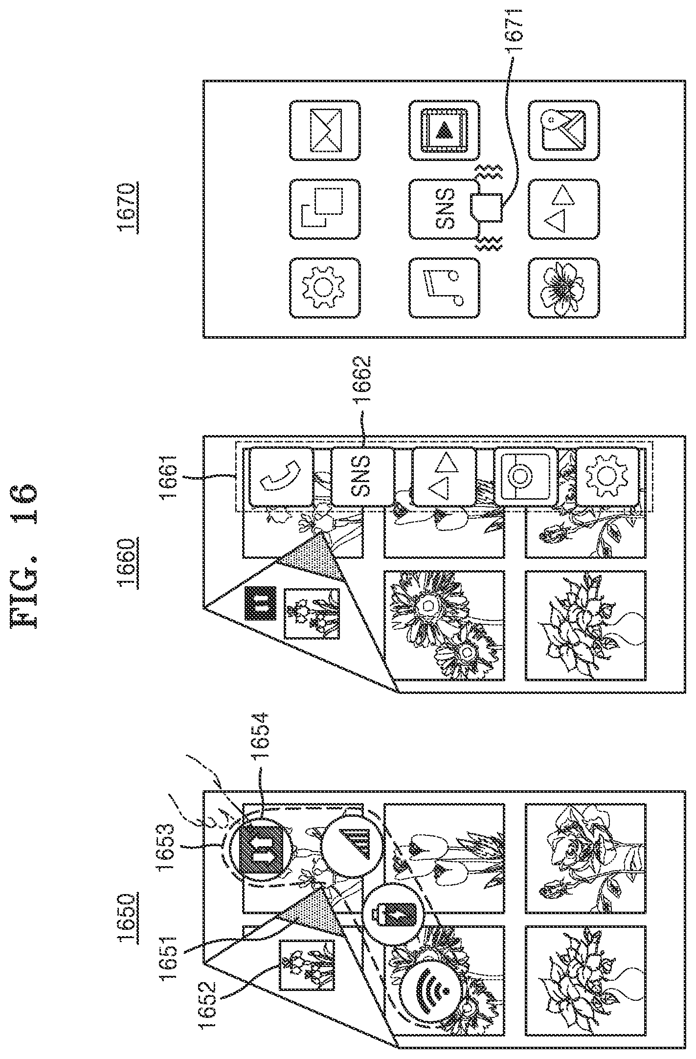 Patent US11815954 Figure 14 – Method and electronic device for performing operation on basis of bending