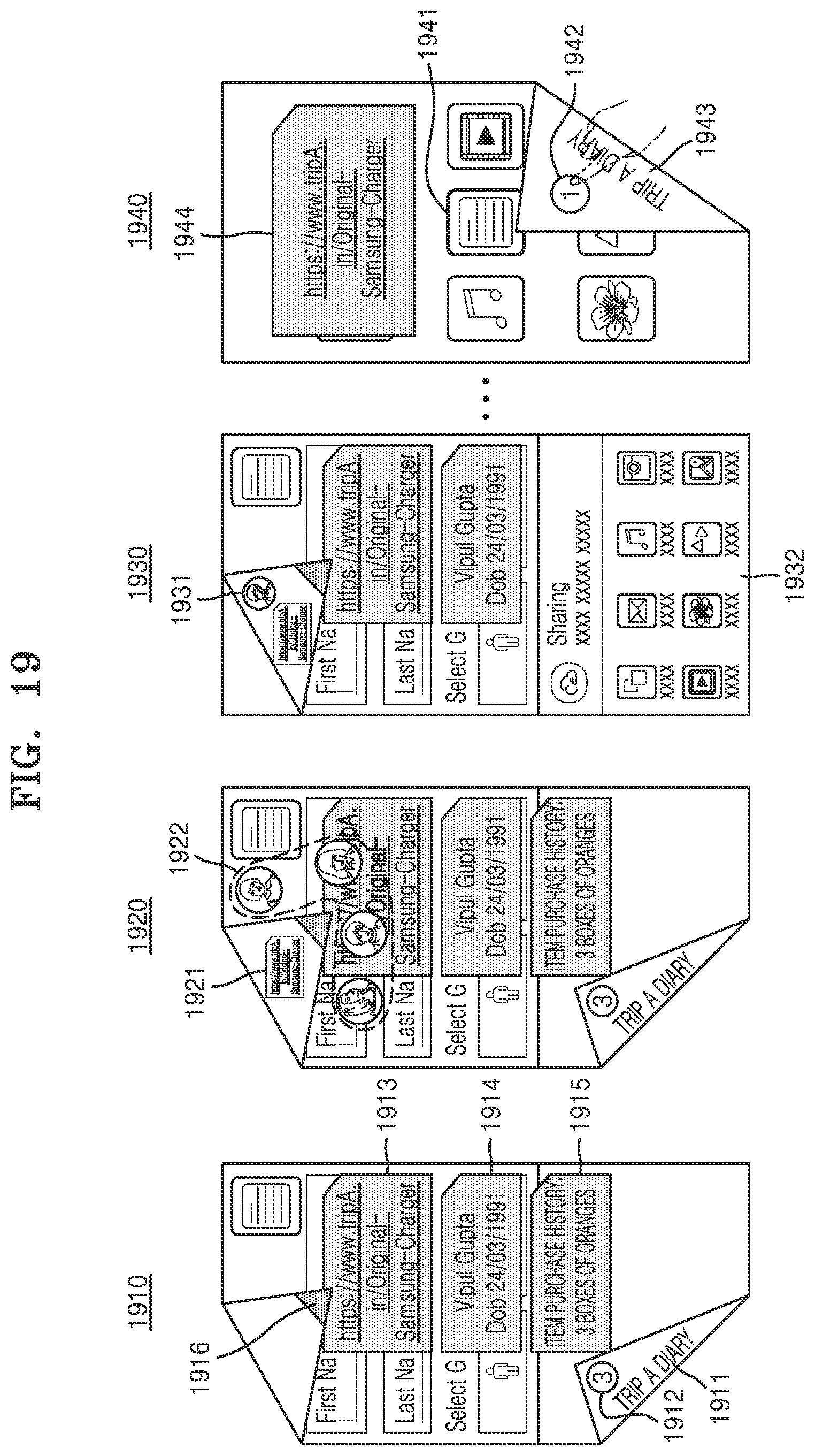 Patent US11815954 Figure 17 – Method and electronic device for performing operation on basis of bending