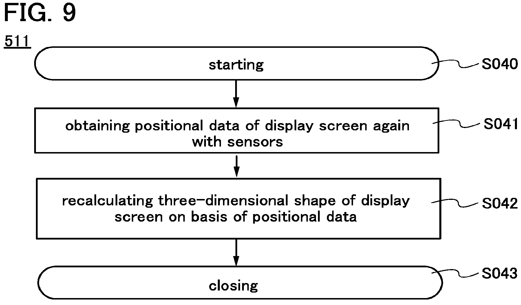 Patent US11815956 Figure 9 – Electronic device, storage medium, program, and displaying method