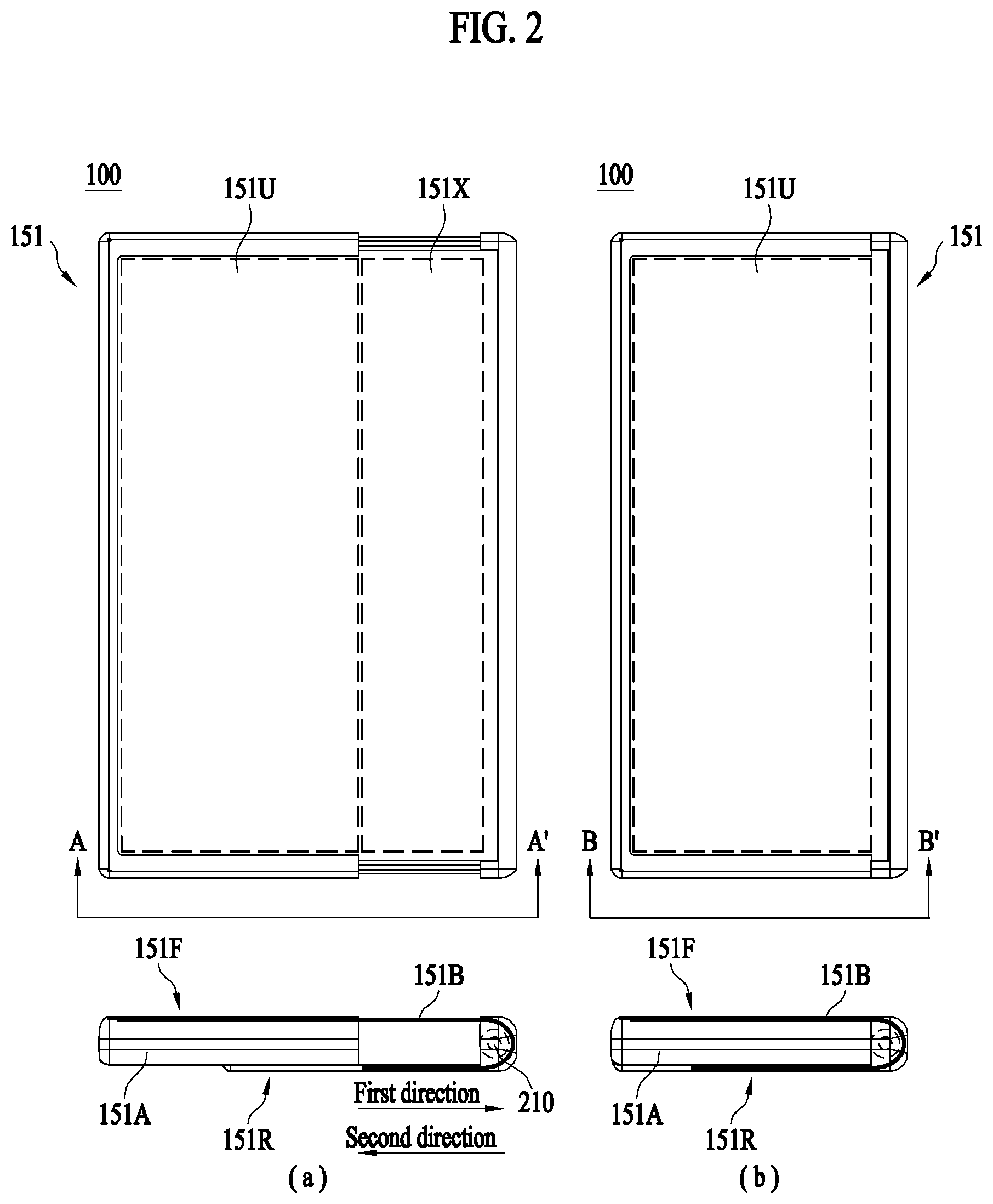 Patent US11815958 Figure 2 – Electronic device for displaying application-related content, and method for controlling same