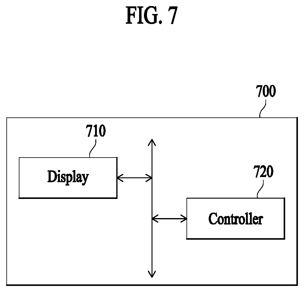 Patent US11815958 Figure 7 – Electronic device for displaying application-related content, and method for controlling same