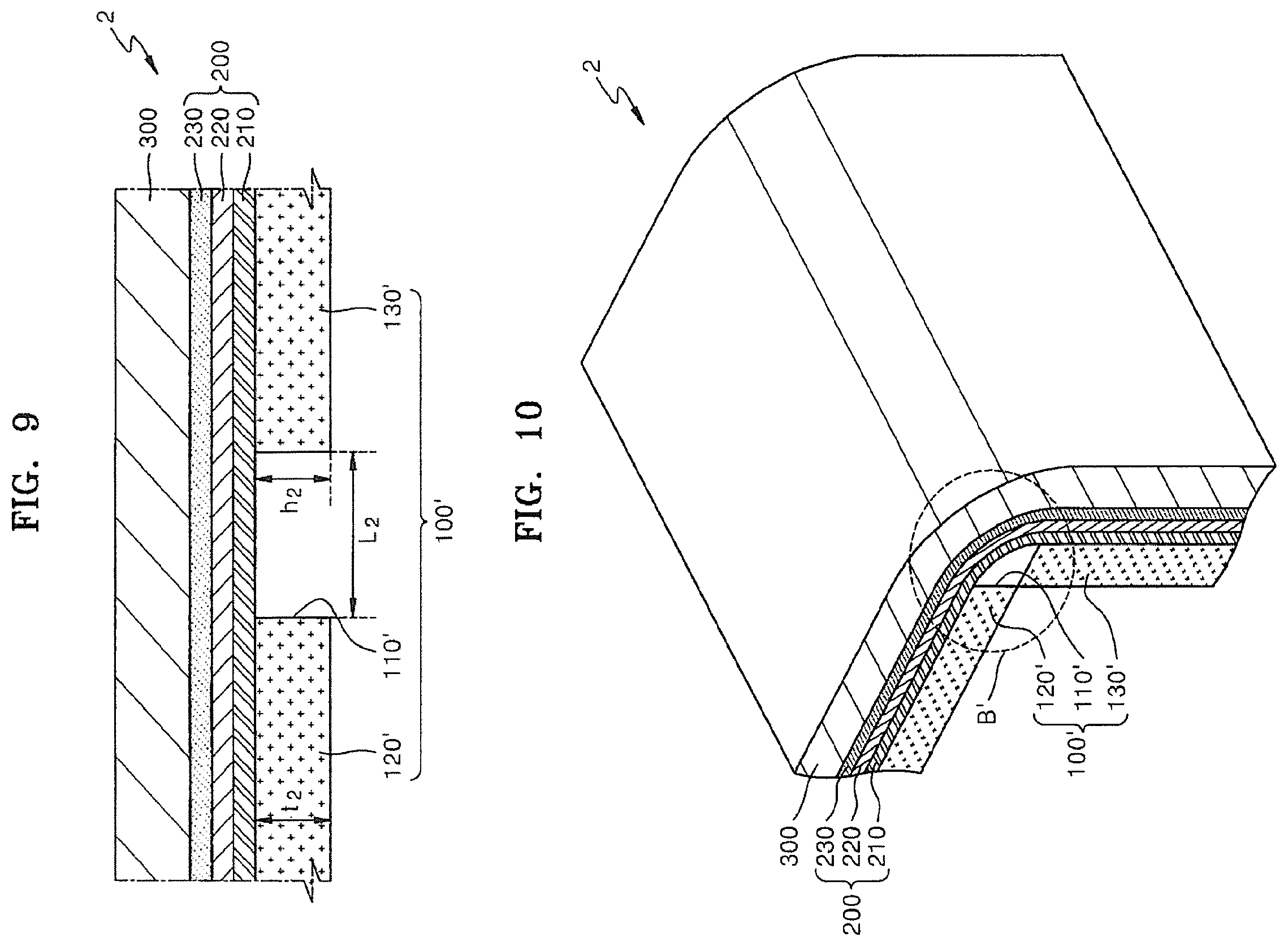 Patent US11815960 Figure 5 – Flexible display apparatus and method of manufacturing the same