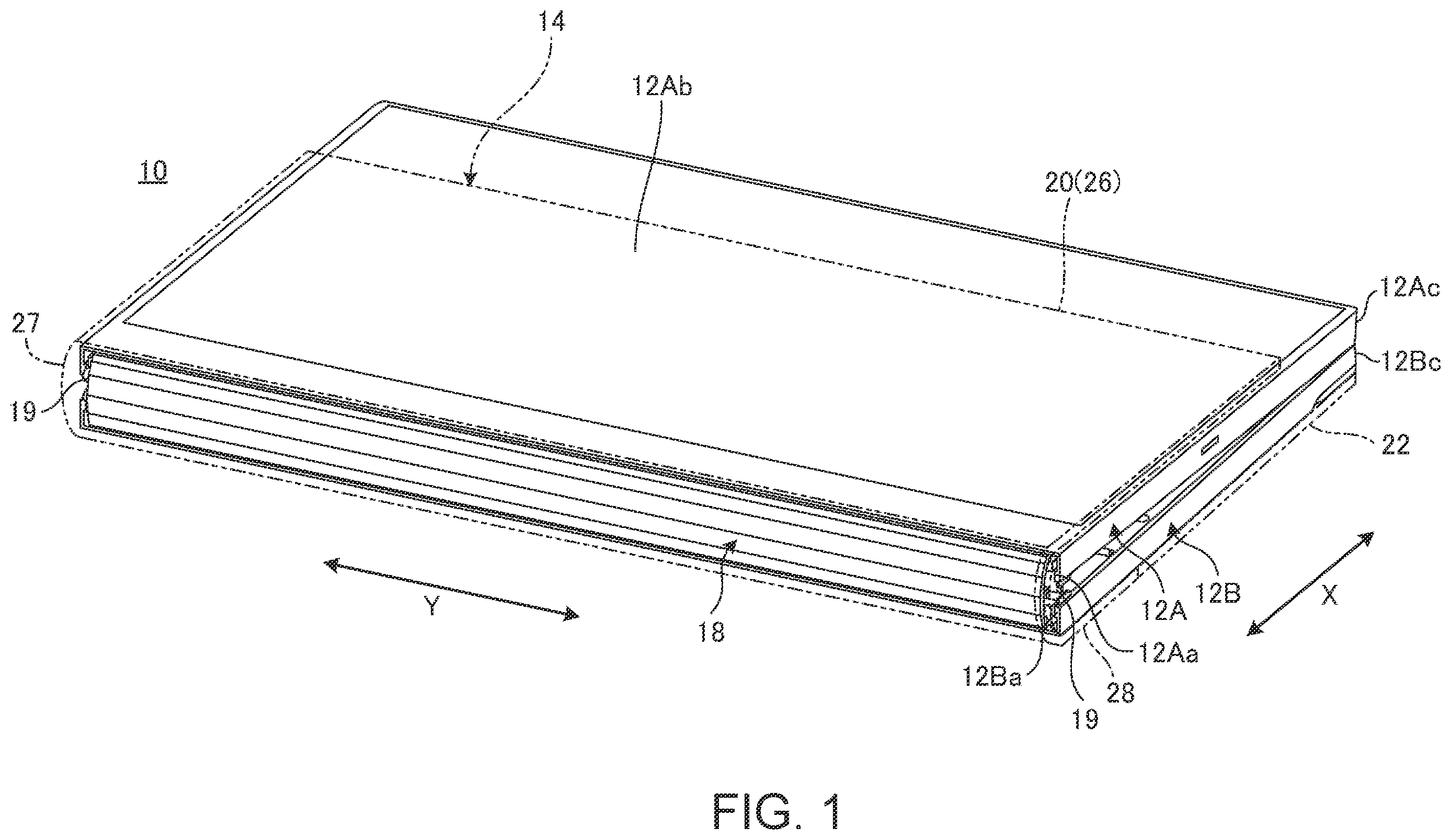 Patent US11815961 Figure 1 – Portable information device and cover device