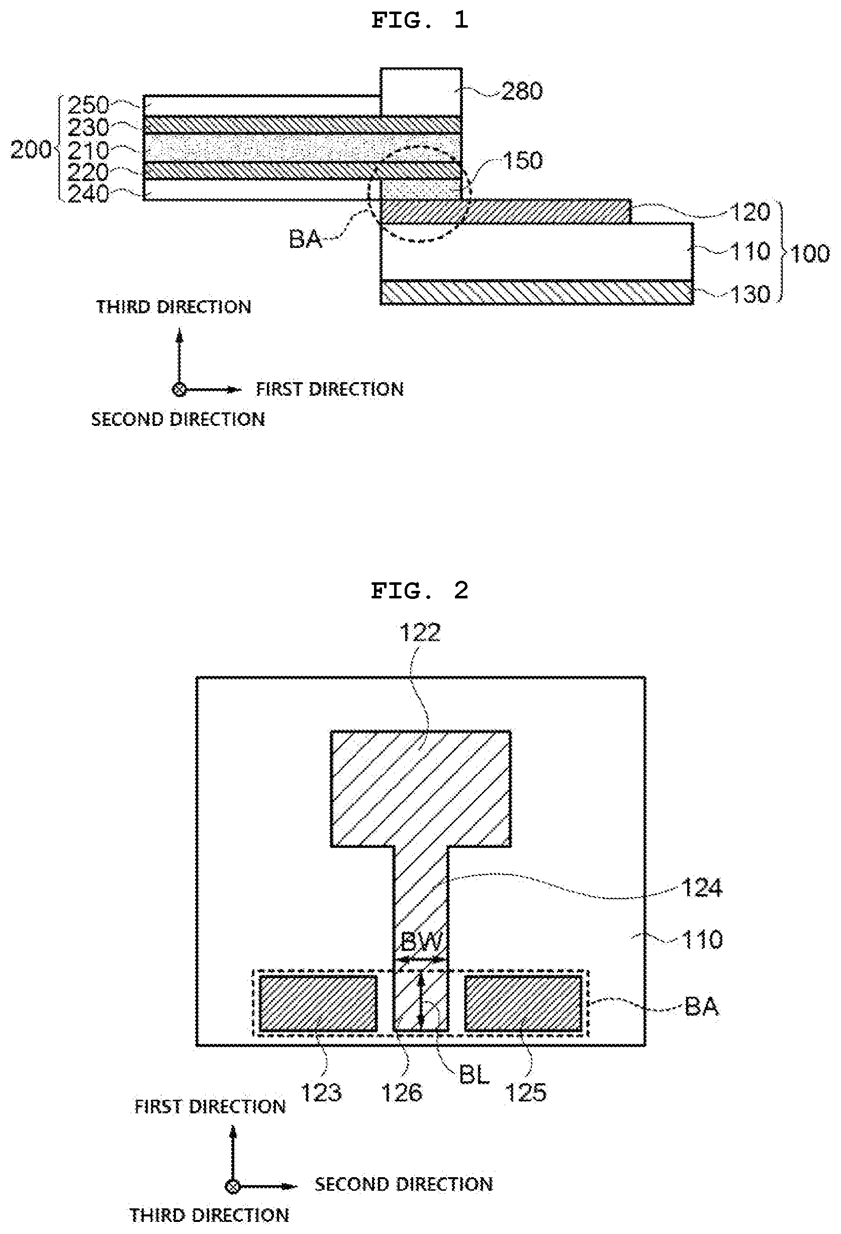 Patent US11815964 Figure 1 – Antenna structure and display device comprising same