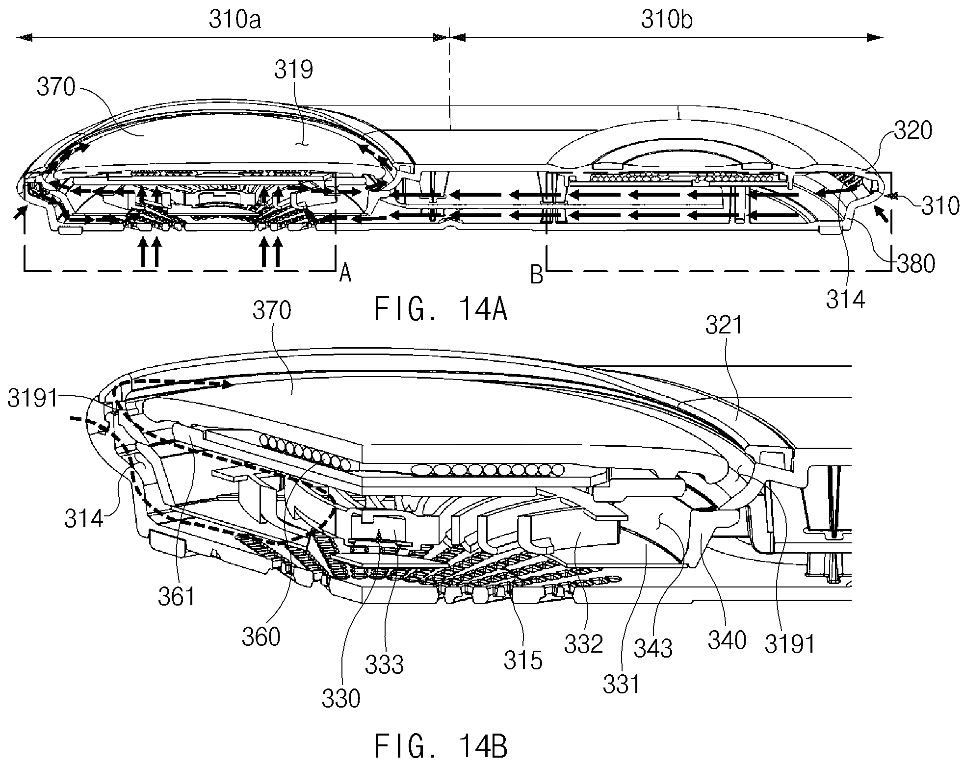 Patent US11815965 Figure 14 – Cooler with wireless charging function for mobile electronic device