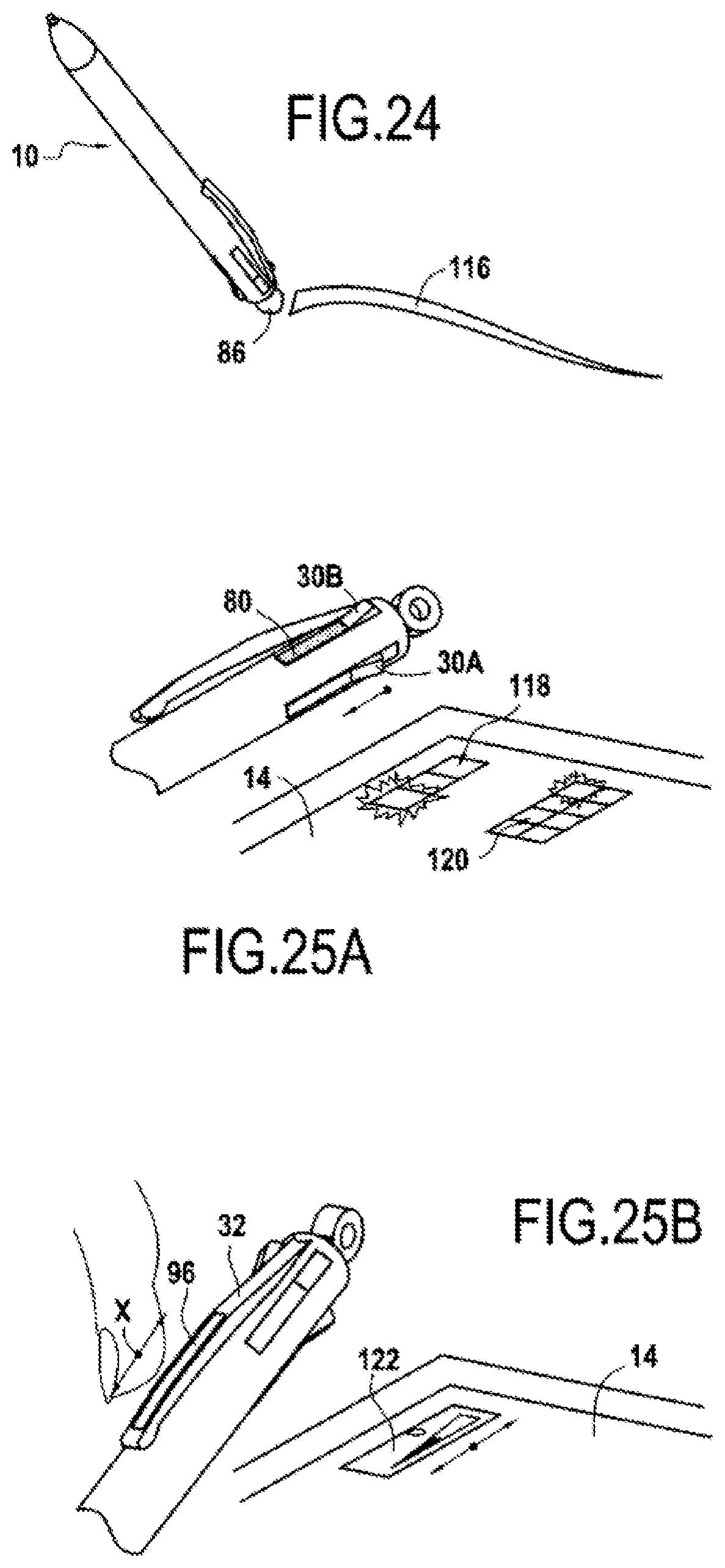 Patent US11815968 Figure 7 – Stylus for a touchscreen