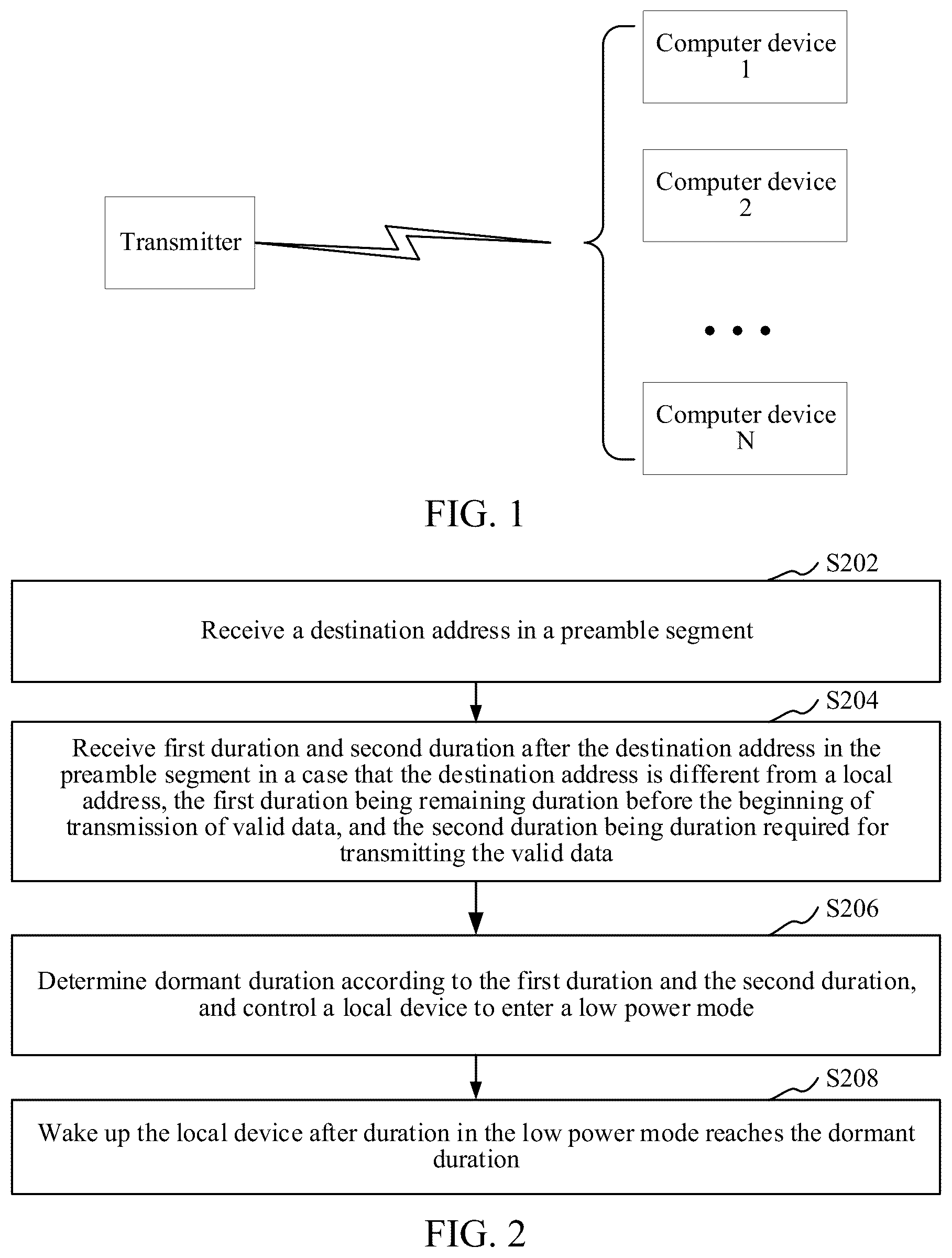 Patent US11815973 Figure 1 – Data receiving and transmitting method and apparatus, computer device, and storage medium