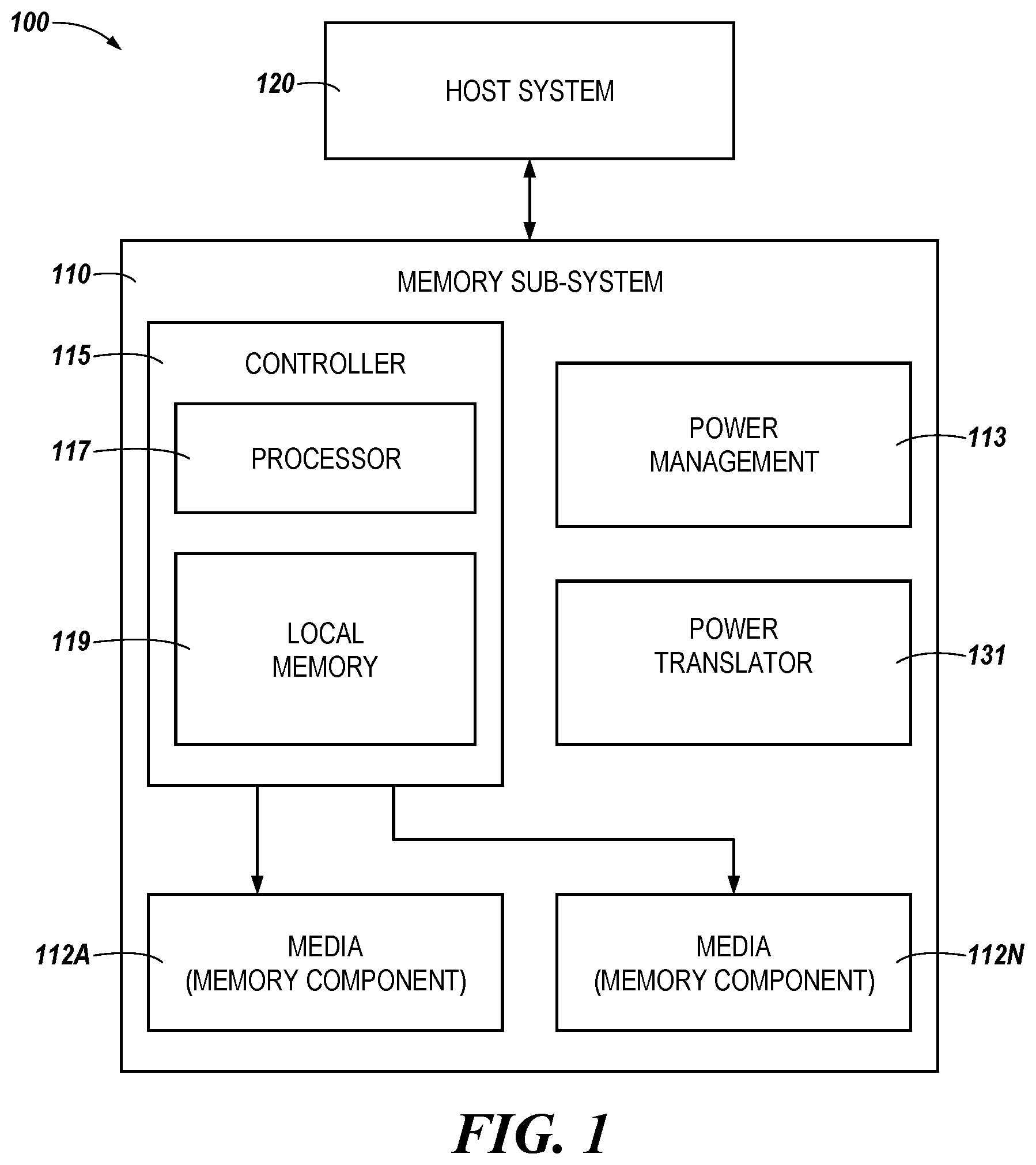 Patent US11815977 Figure 1 – Power translator component