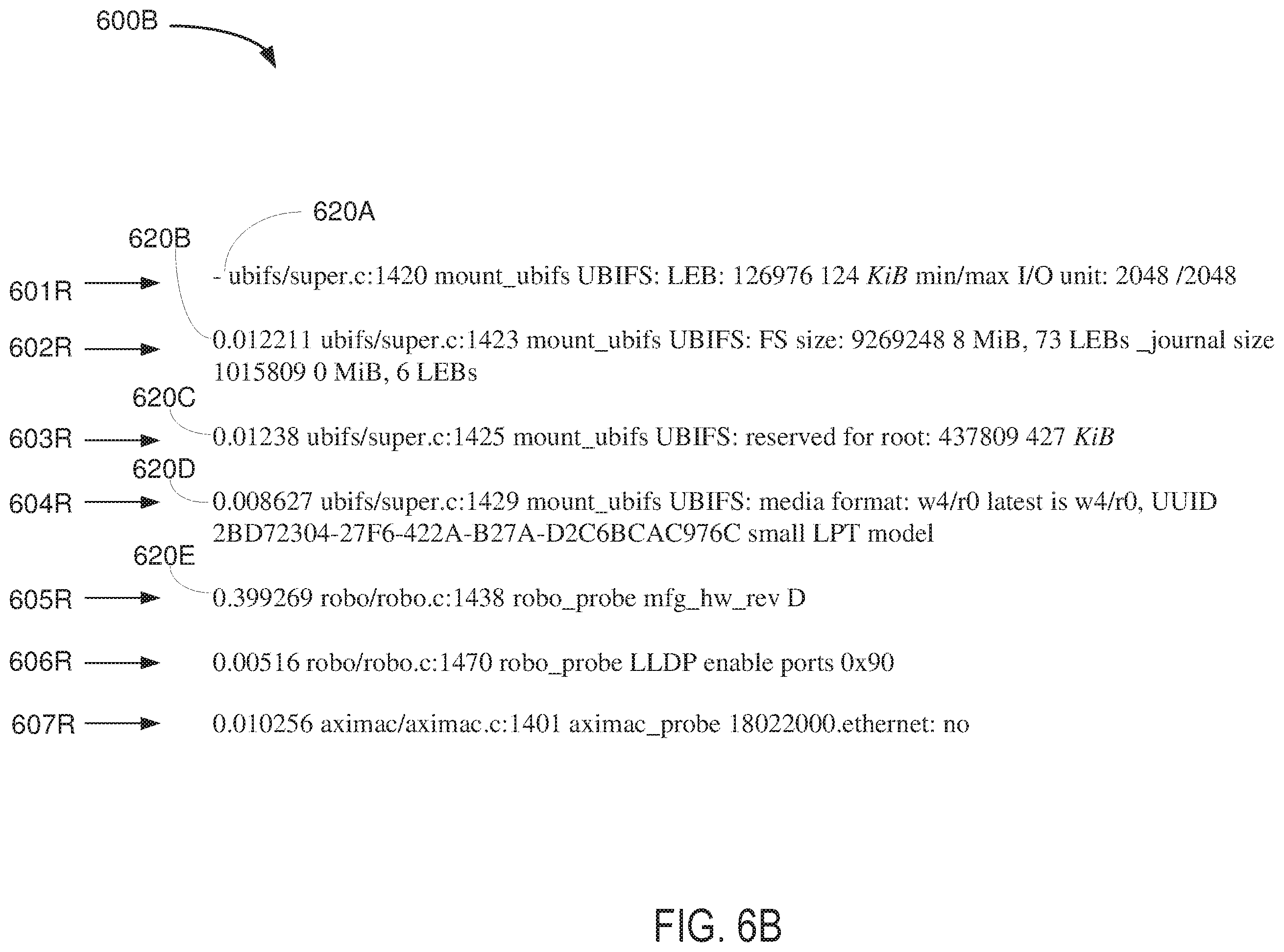 Patent US11815987 Figure 8 – Log analysis in vector space