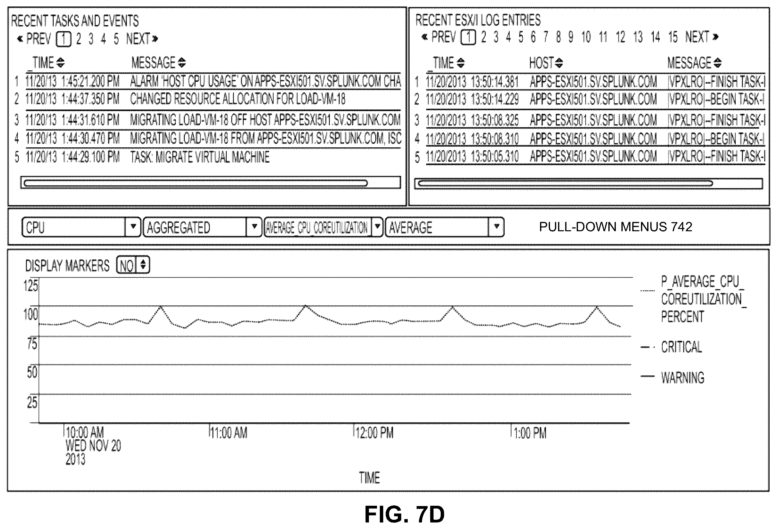 Patent US11818018 Figure 11 – Configuring event streams based on identified security risks