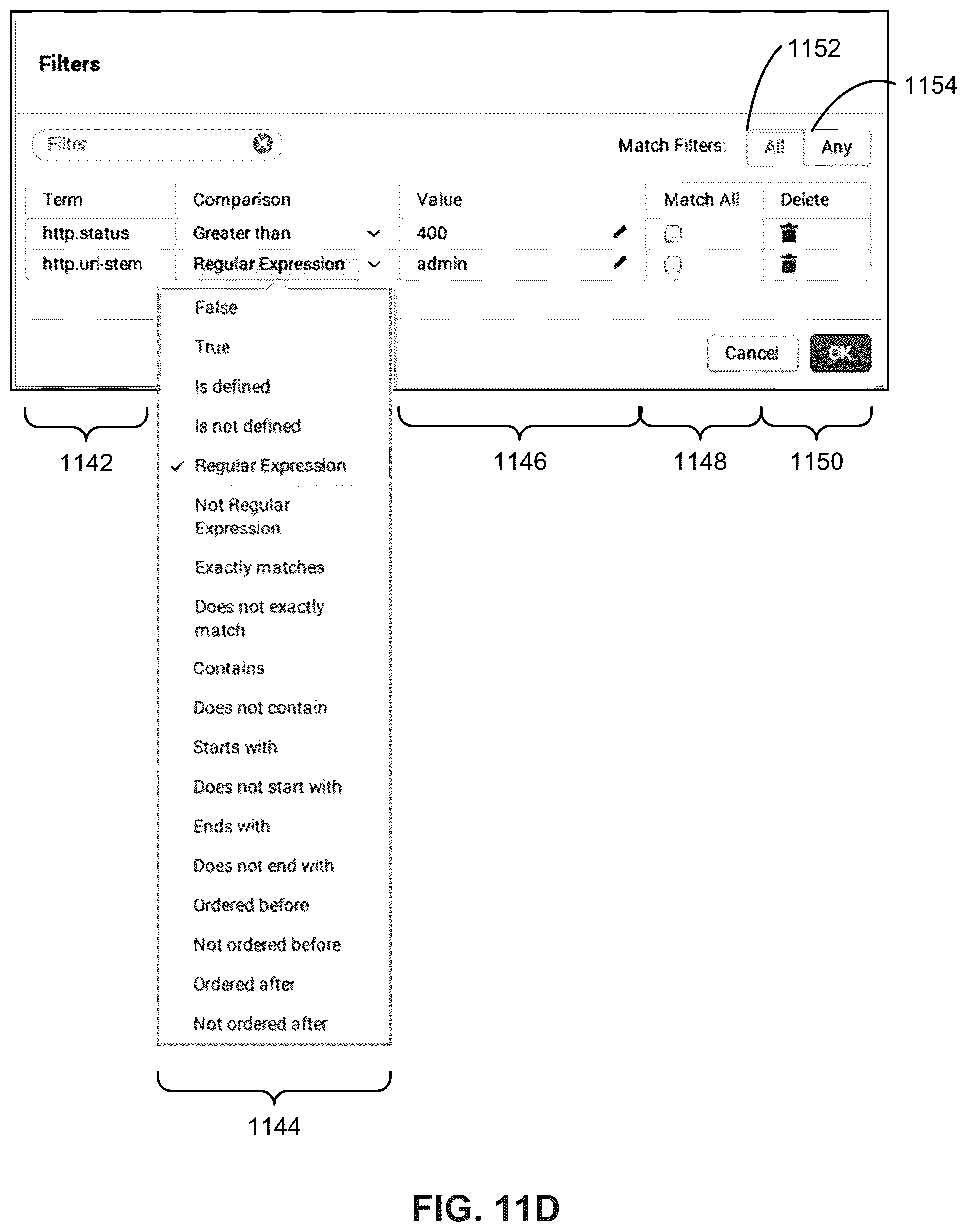 Patent US11818018 Figure 19 – Configuring event streams based on identified security risks