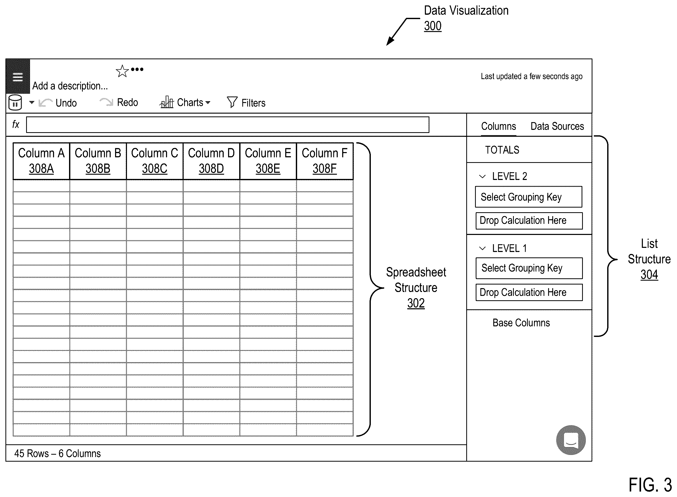 Patent US11818130 Figure 3 – Supplanting access credentials for shared data visualizations