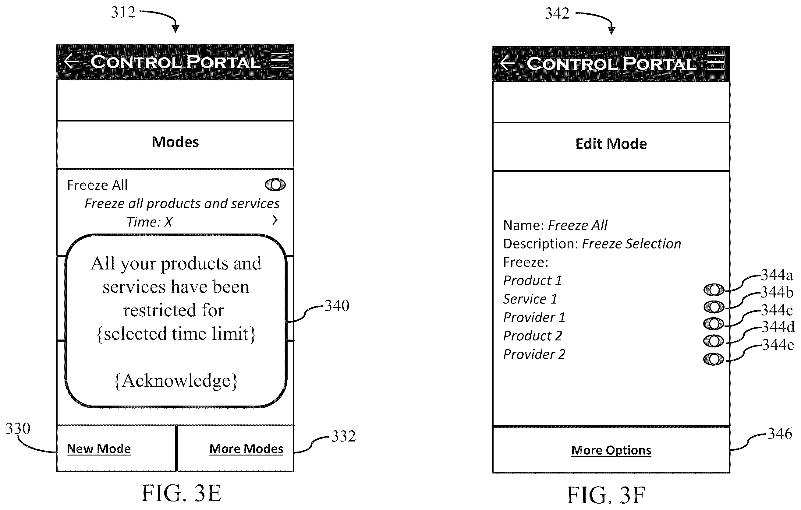Patent US11818135 Figure 5 – Digital account controls portal and protocols for federated and non-federated systems and devices