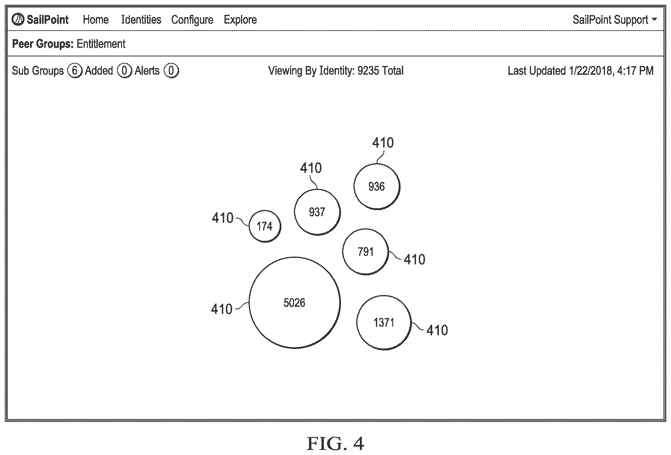 Patent US11818136 Figure 8 – System and method for intelligent agents for decision support in network identity graph based identity management artificial intelligence systems
