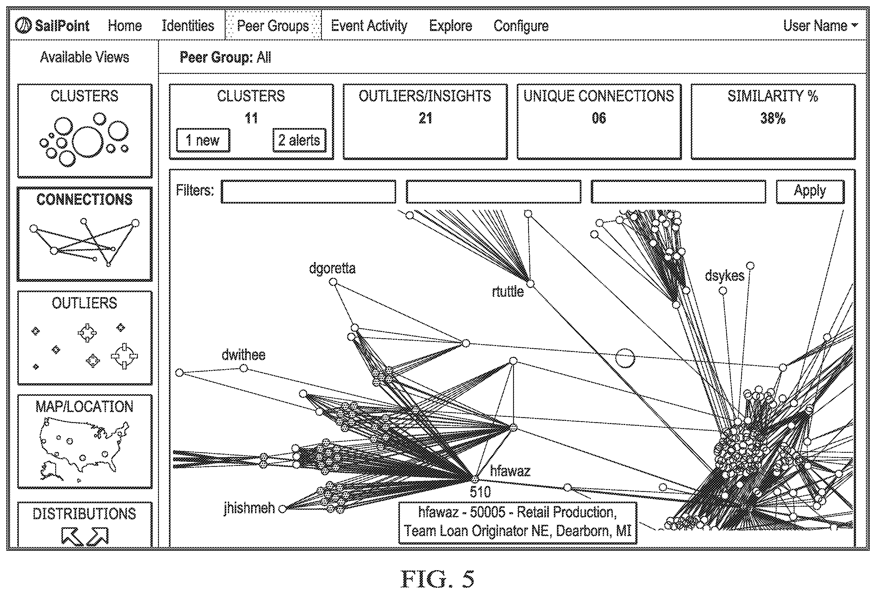 Patent US11818136 Figure 9 – System and method for intelligent agents for decision support in network identity graph based identity management artificial intelligence systems
