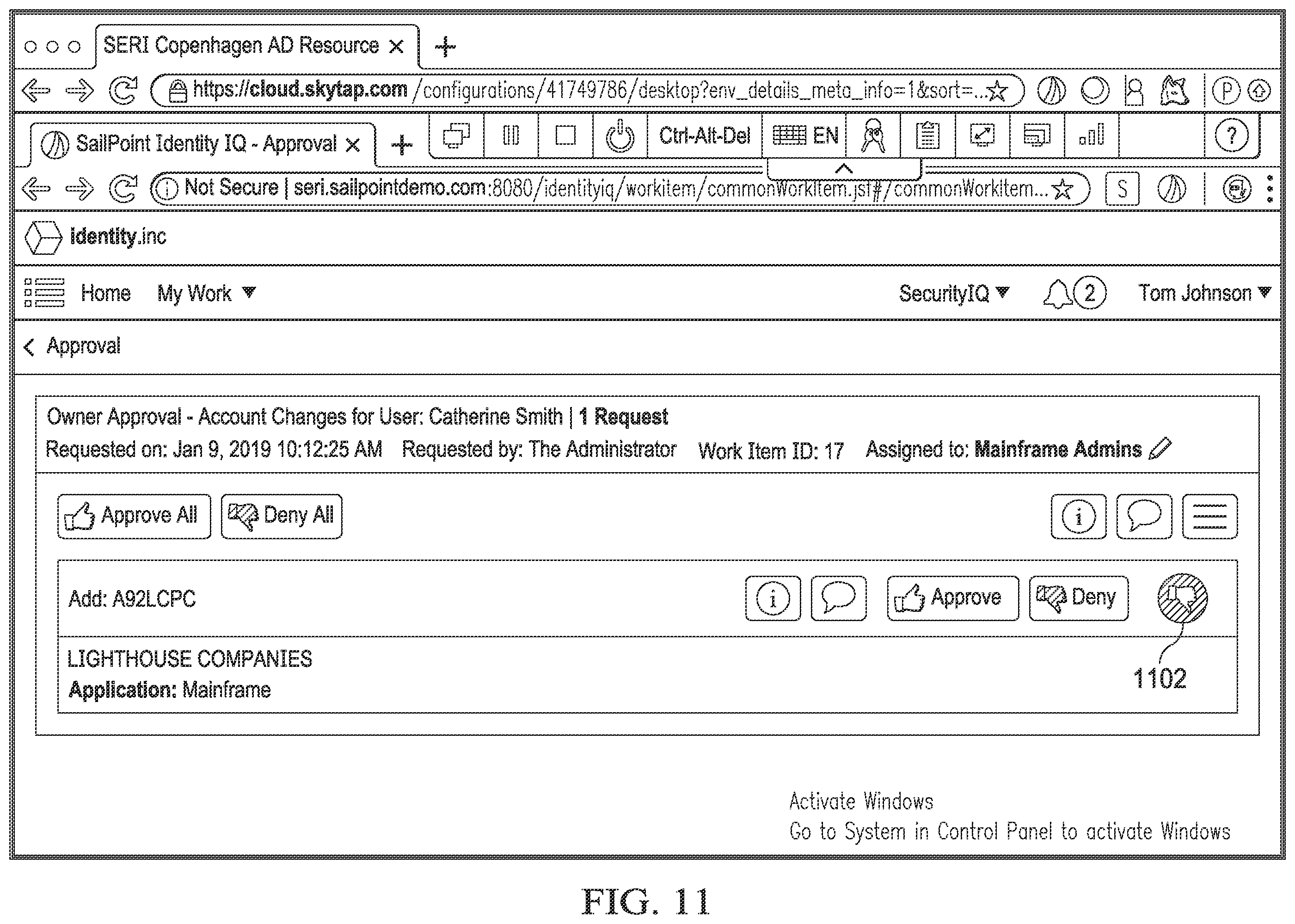 Patent US11818136 Figure 14 – System and method for intelligent agents for decision support in network identity graph based identity management artificial intelligence systems