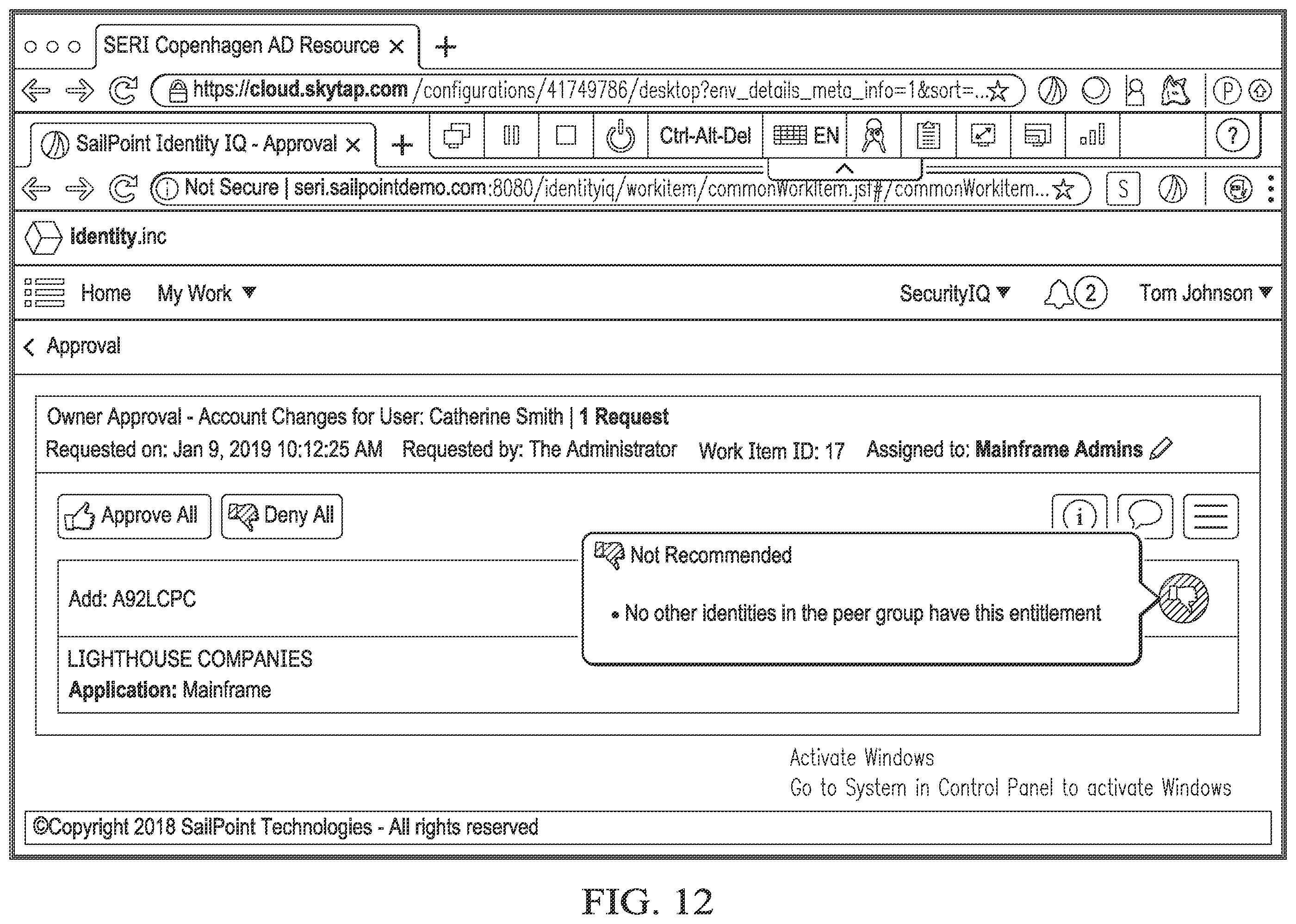 Patent US11818136 Figure 15 – System and method for intelligent agents for decision support in network identity graph based identity management artificial intelligence systems