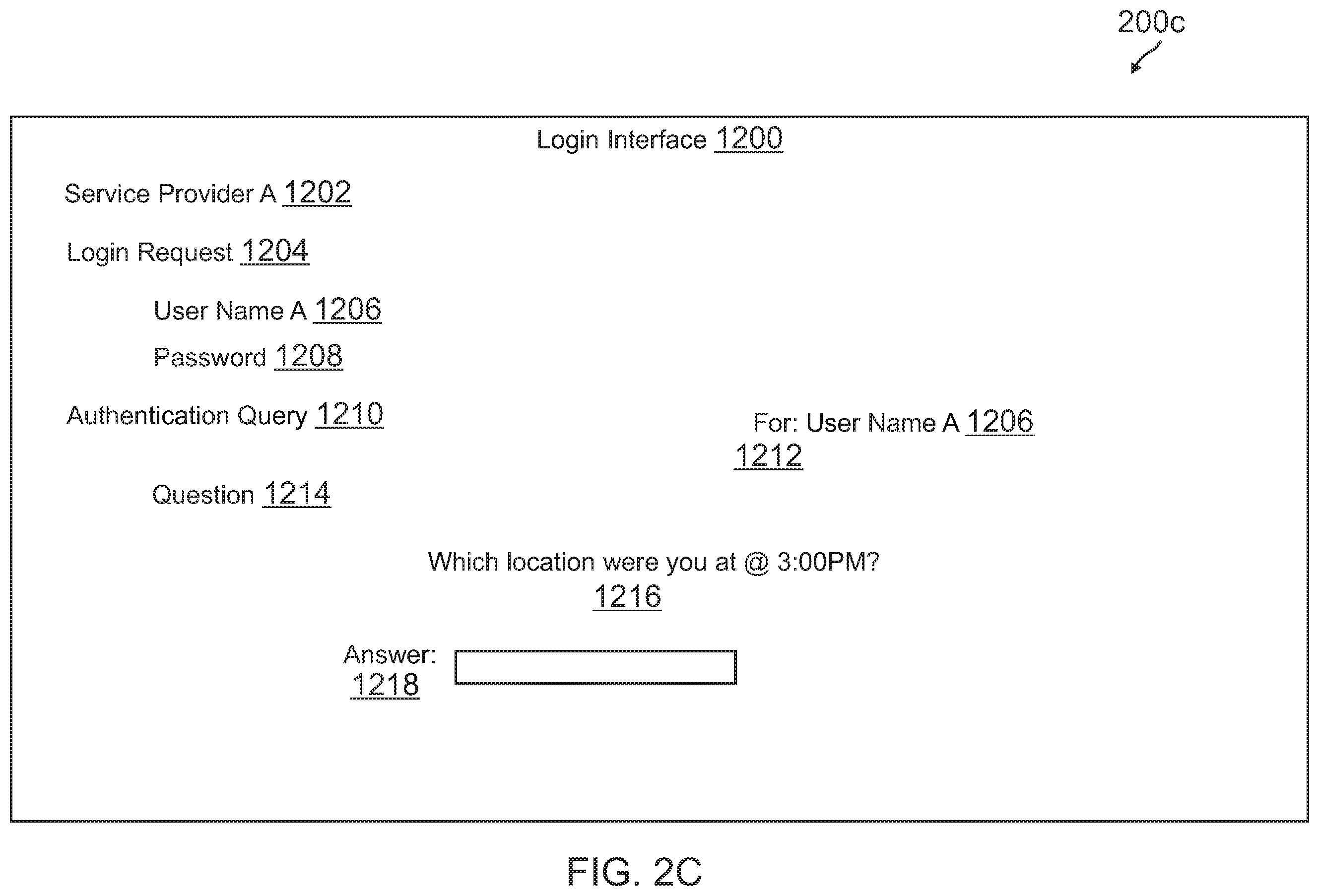 Patent US11818140 Figure 3 – Targeted authentication queries based on detected user actions