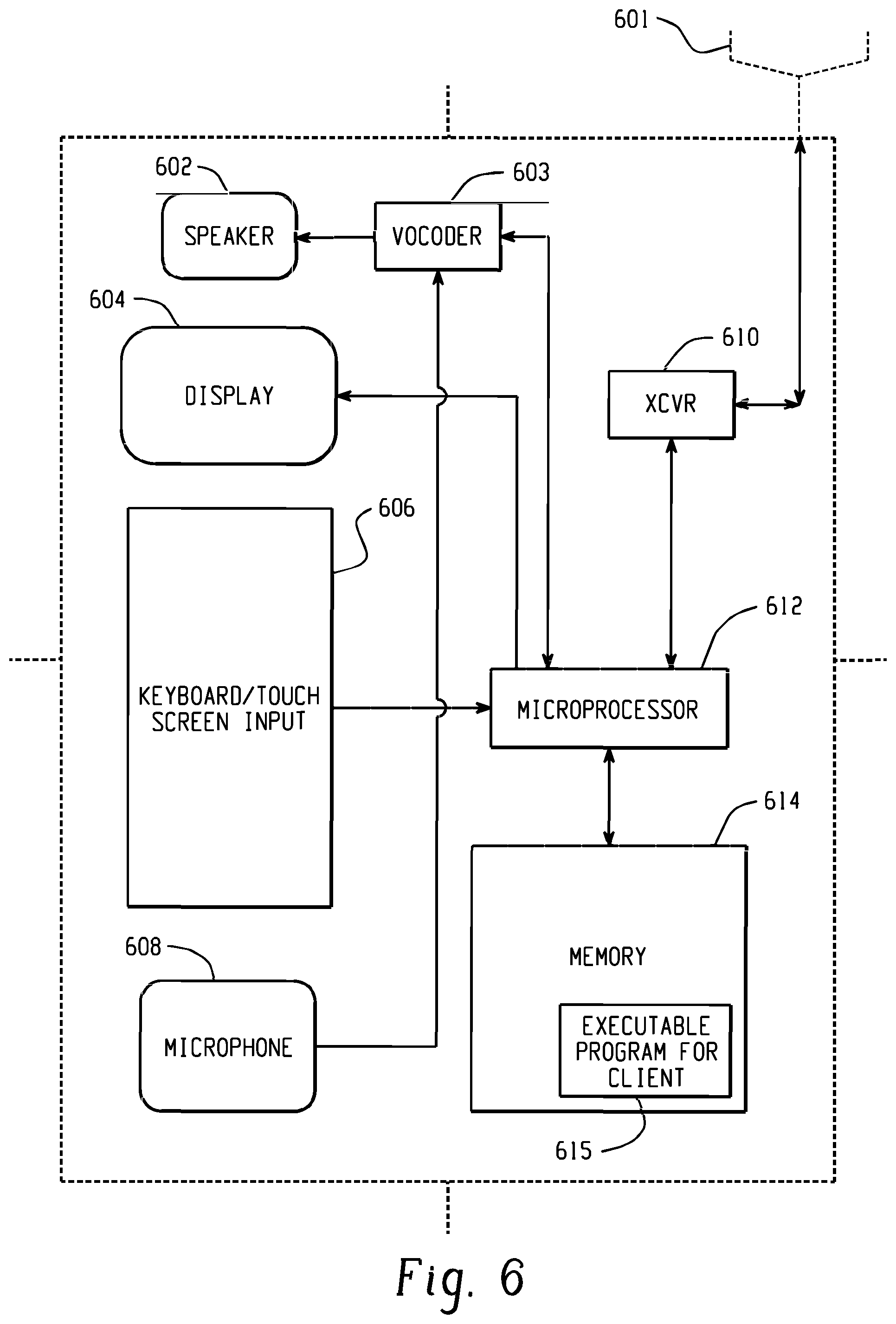 Patent US11818193 Figure 6 – Devices and method for voice over internet protocol call continuity
