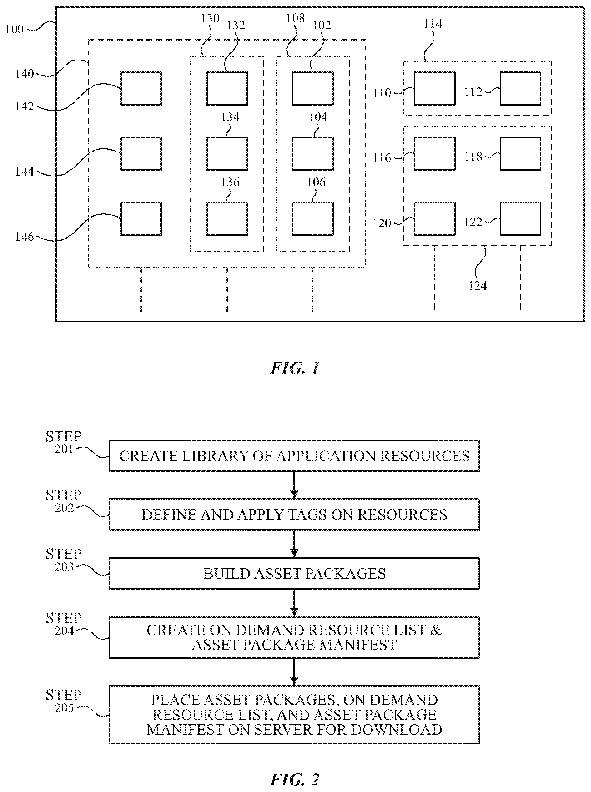 Patent US11818224 Figure 1 – On demand resources