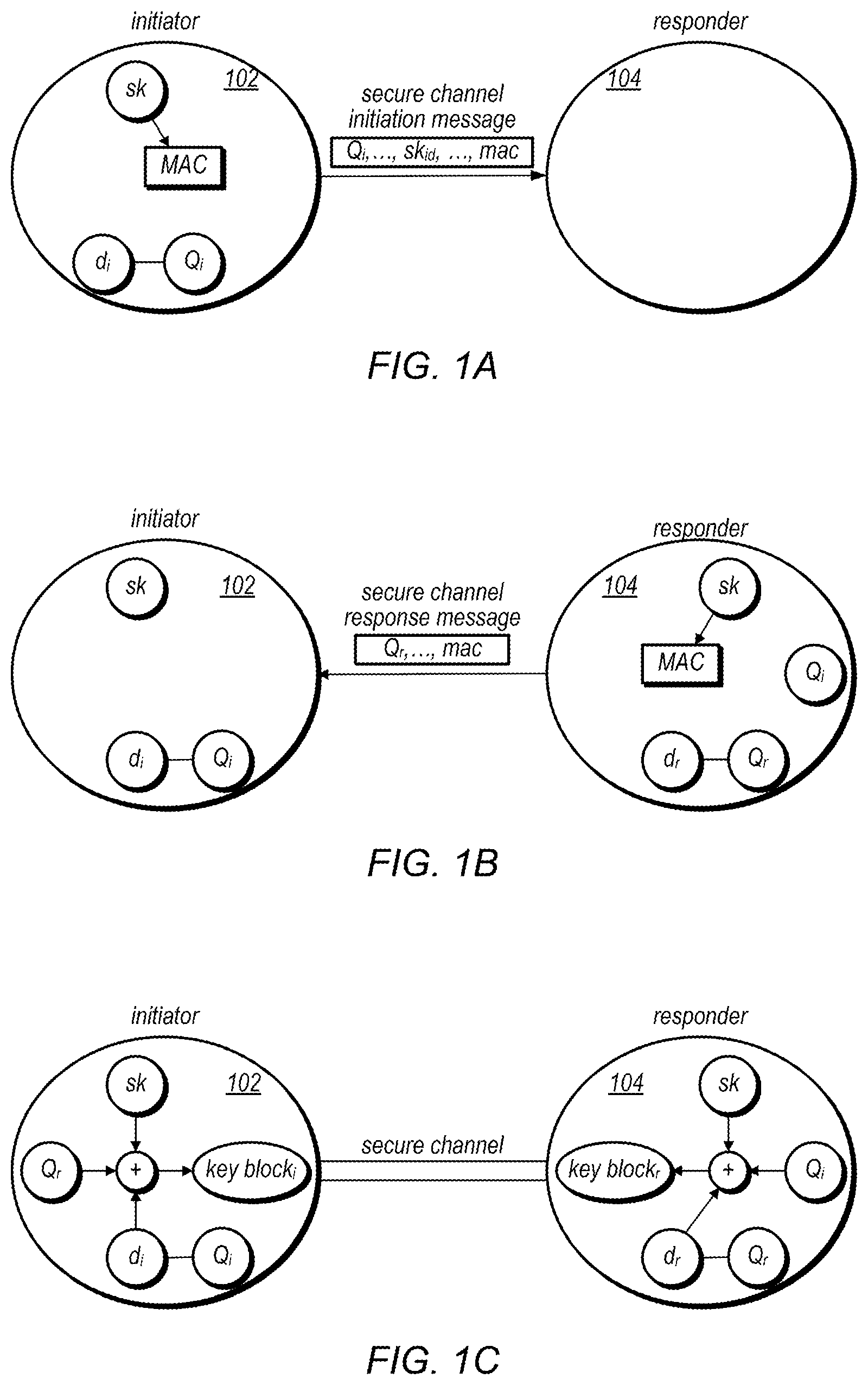 Patent US11818268 — Hub-based token generation and endpoint selection for secure channel establishment — Figure 1